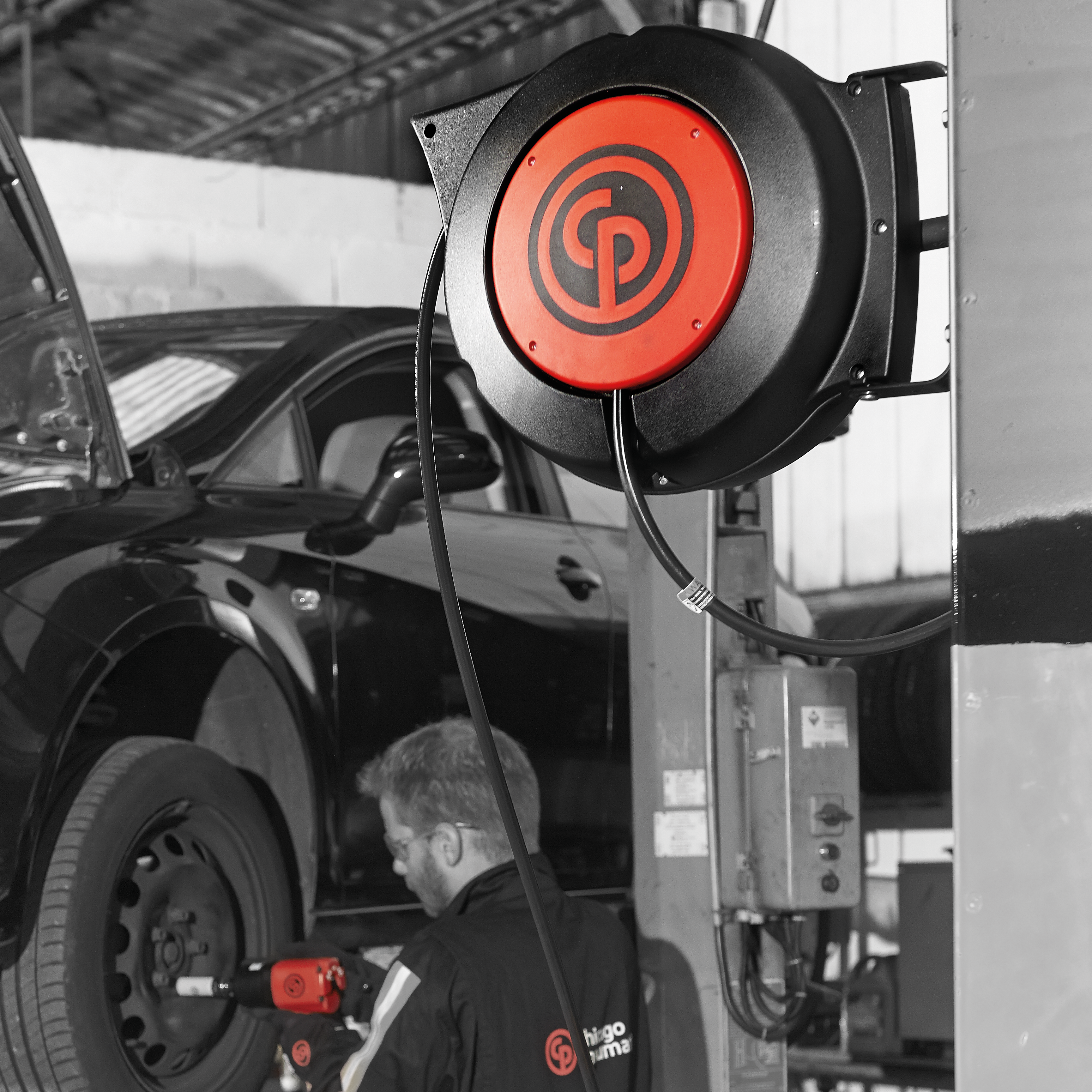 HOSE-REEL:ENCLOSED 50FT .375ID - 1310072374