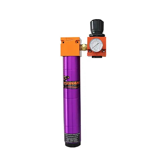 Tsunami 2 Stage Coalescing Filter & Pressure Regulator Warthog Air Compressor Store
