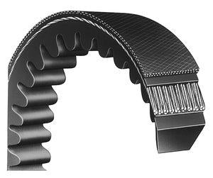 XPZ cogged metric wedge V-belt, 9.7mm top width, DIN 7753