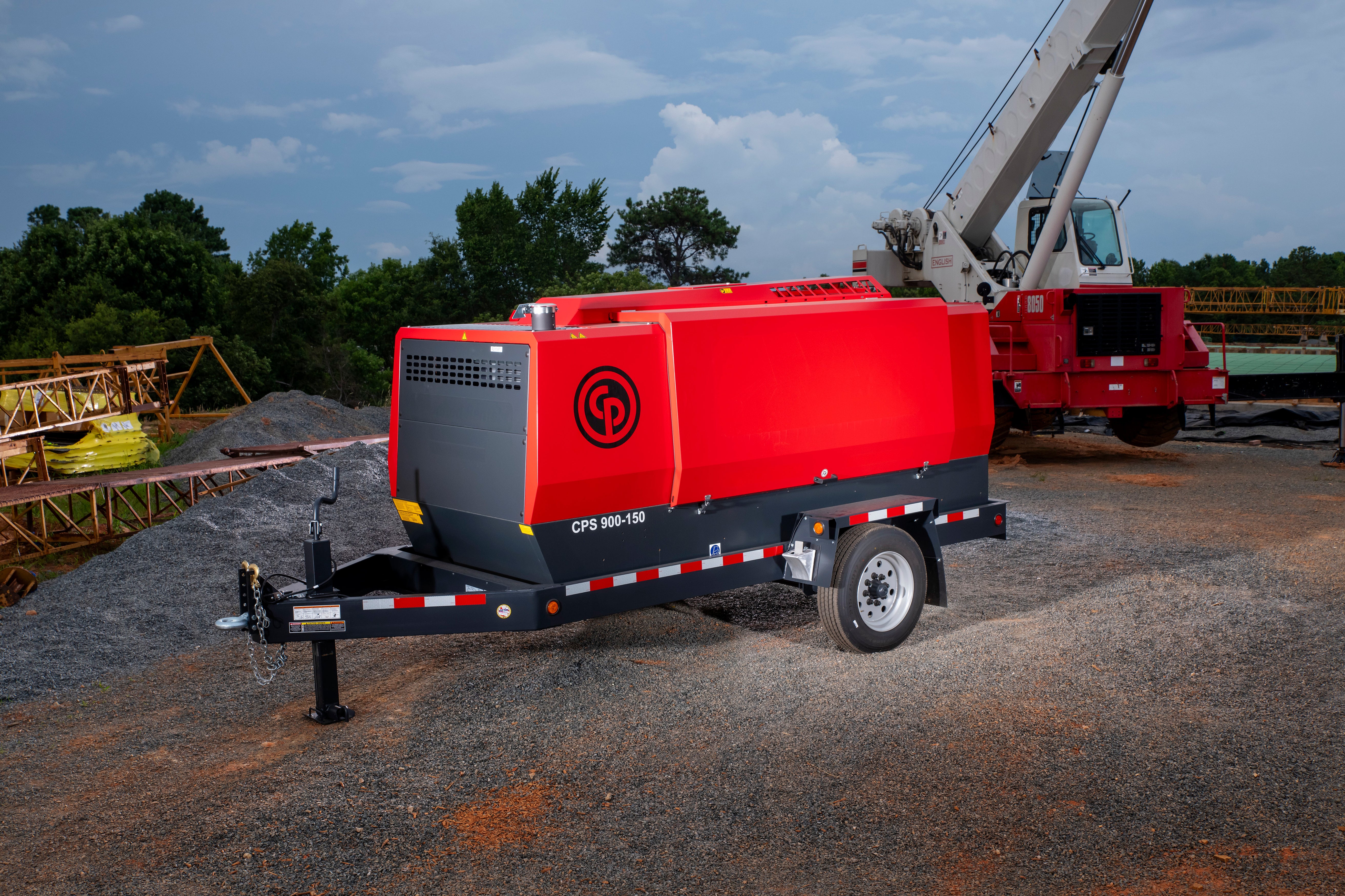 CPS 900 JD8 T4F Towable Compressor