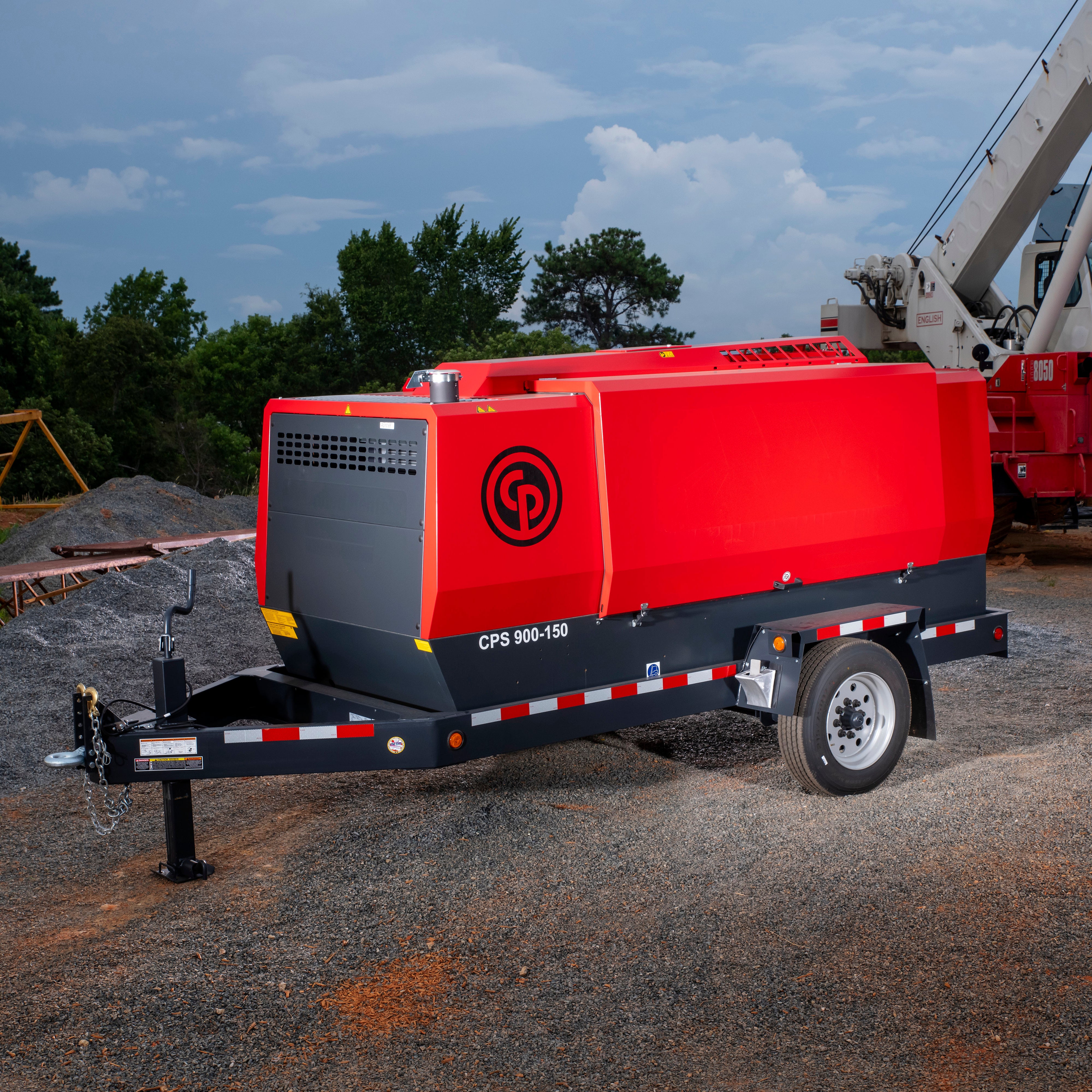 CPS 900 JD8 T4F Towable Compressor