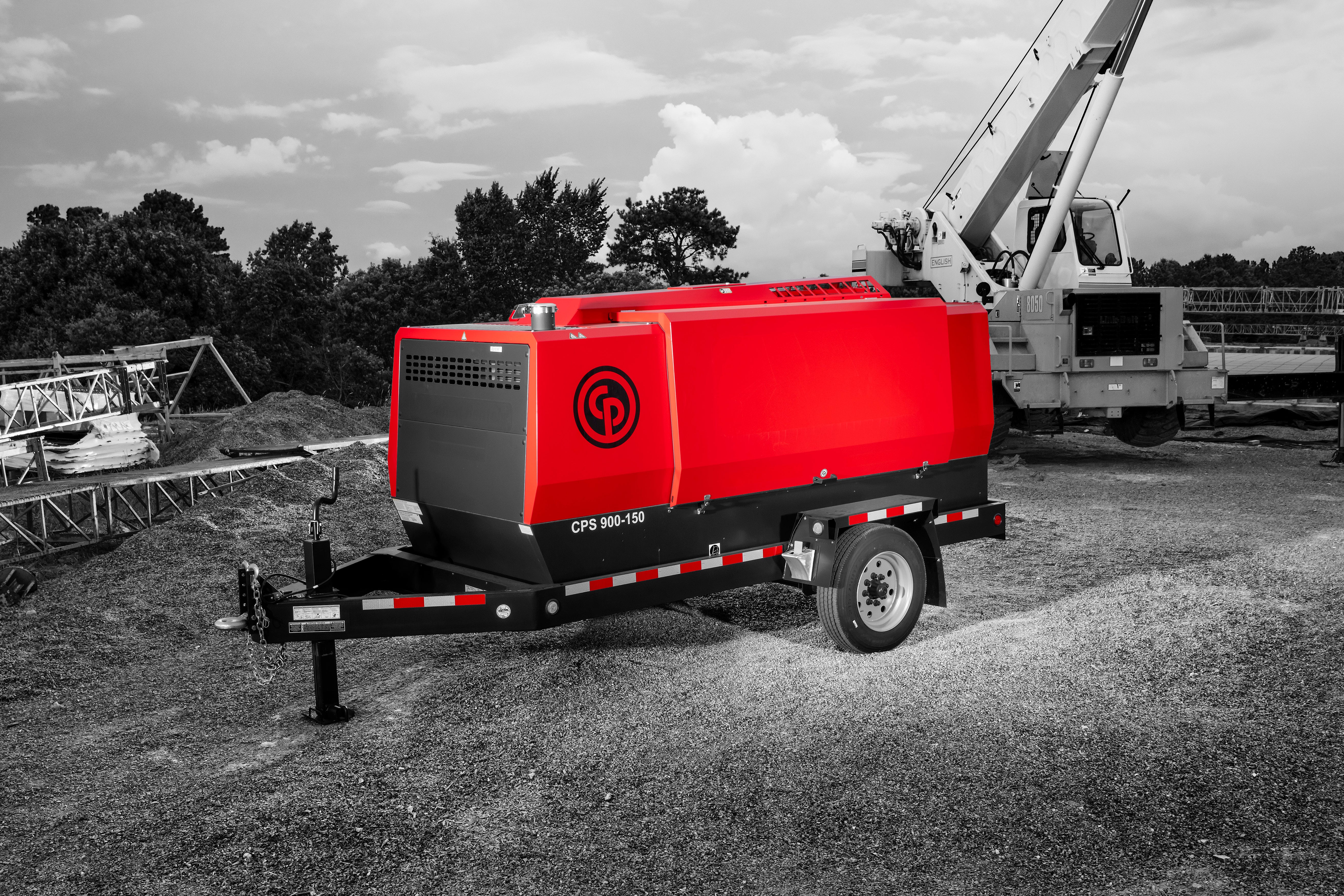 CPS 900 JD8 T4F Towable Compressor