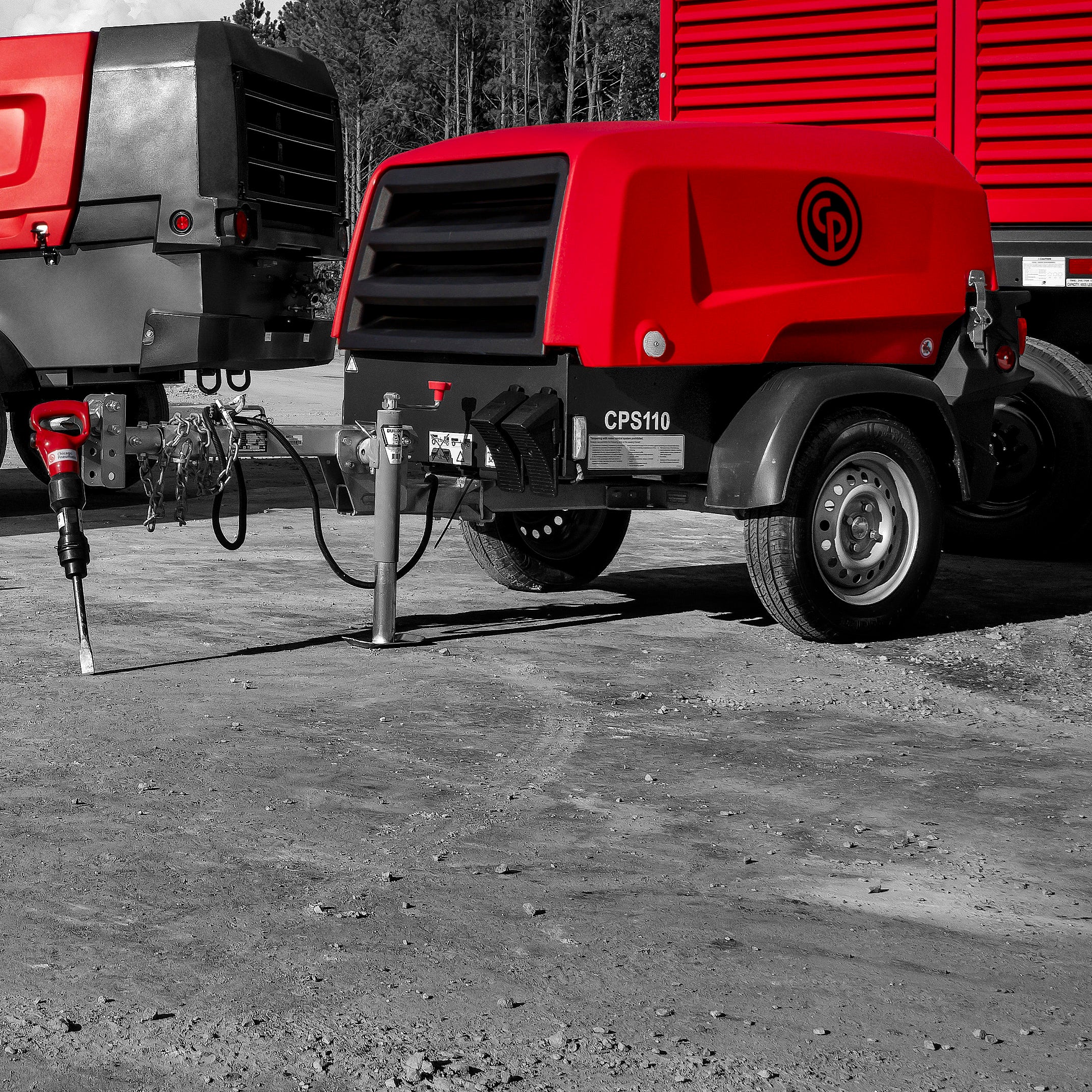 CPS 110 KD8 Towable Air Compressor