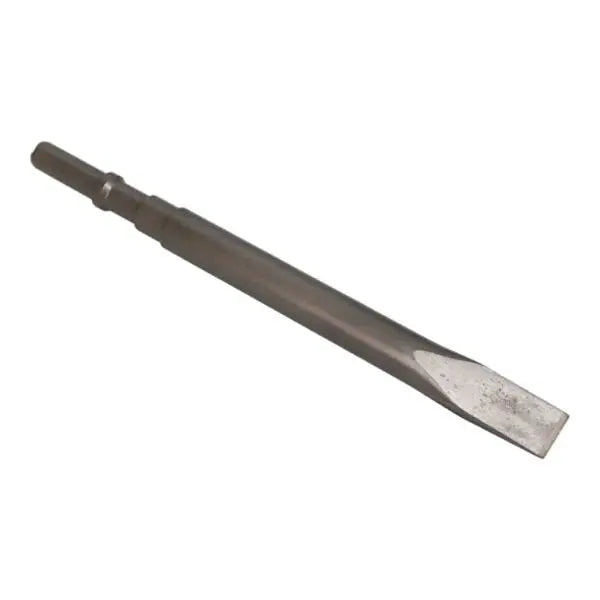 Narrow Chisel for Chipping Hammers Tool Steel - Round Shank (.680in)