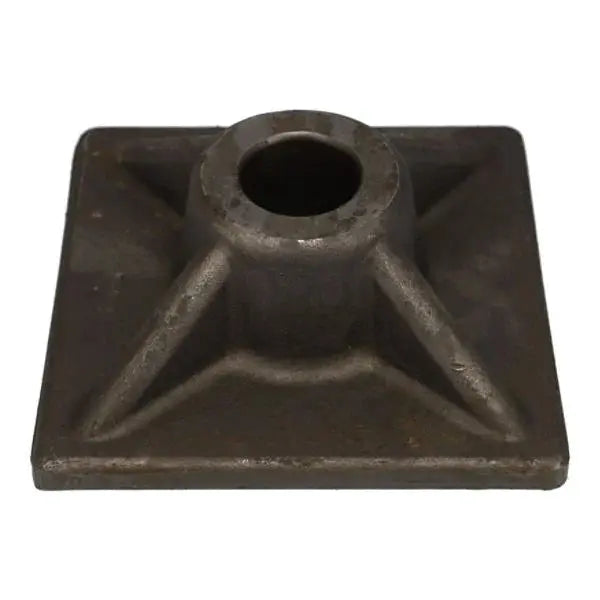 Square Tamping Pad - Shank Hex (Hex 1.25" x 6")