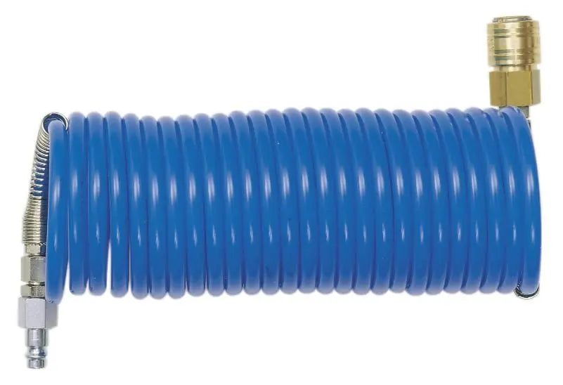 AIRnet polyamide spiral hose with QRC-U coupling 8 bar