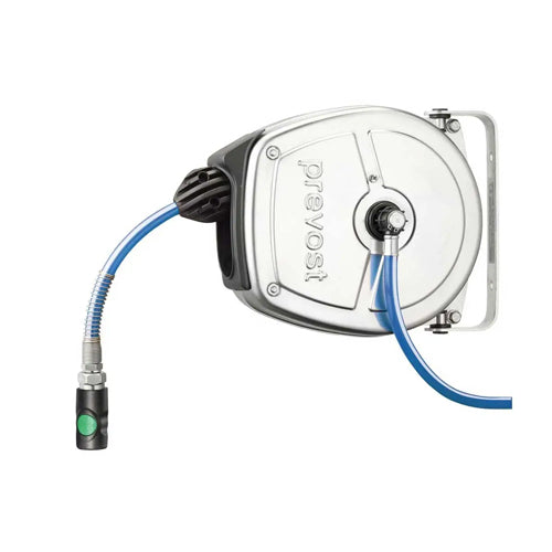 DSF/I Series 304 Stainless Steel Polyurethane Hose Reel By Prevost