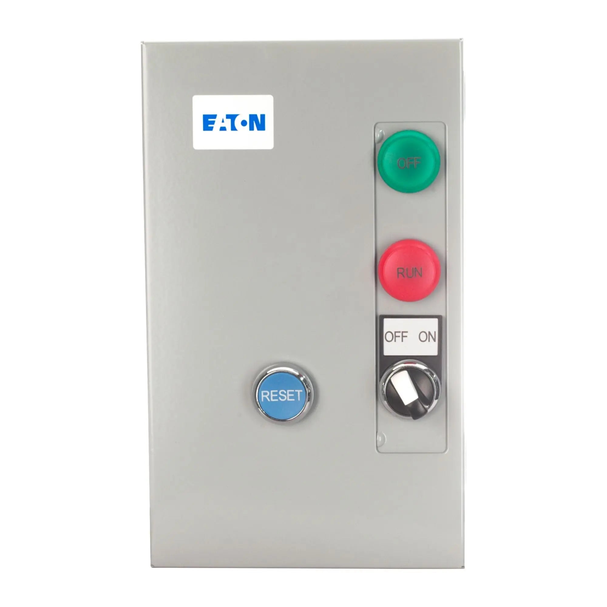 Eaton ECX09 9 A XT-series IEC magnetic motor starter in NEMA 1 enclosure
