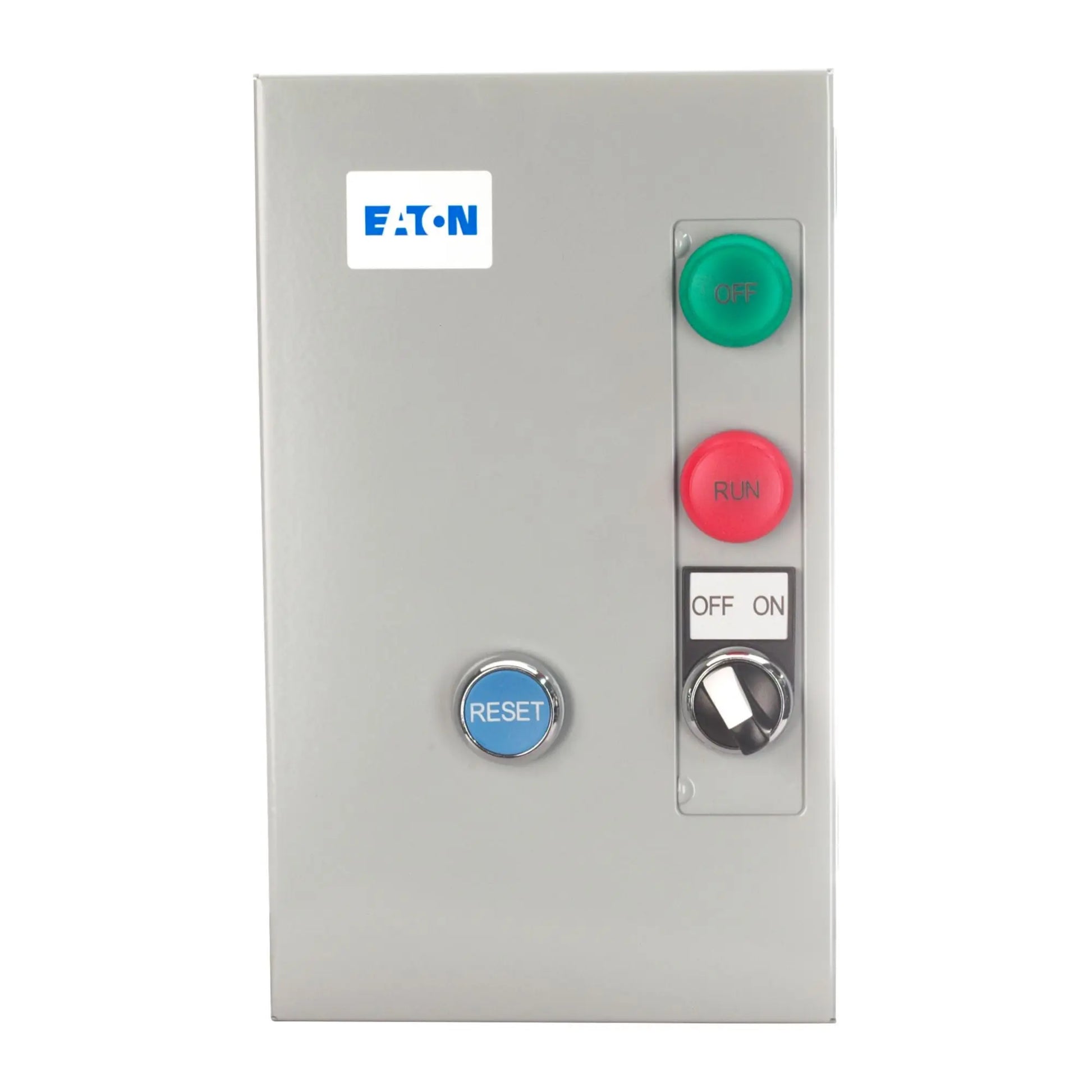 Eaton ECX09 65 A XT-series IEC magnetic motor starter in NEMA 1 enclosure