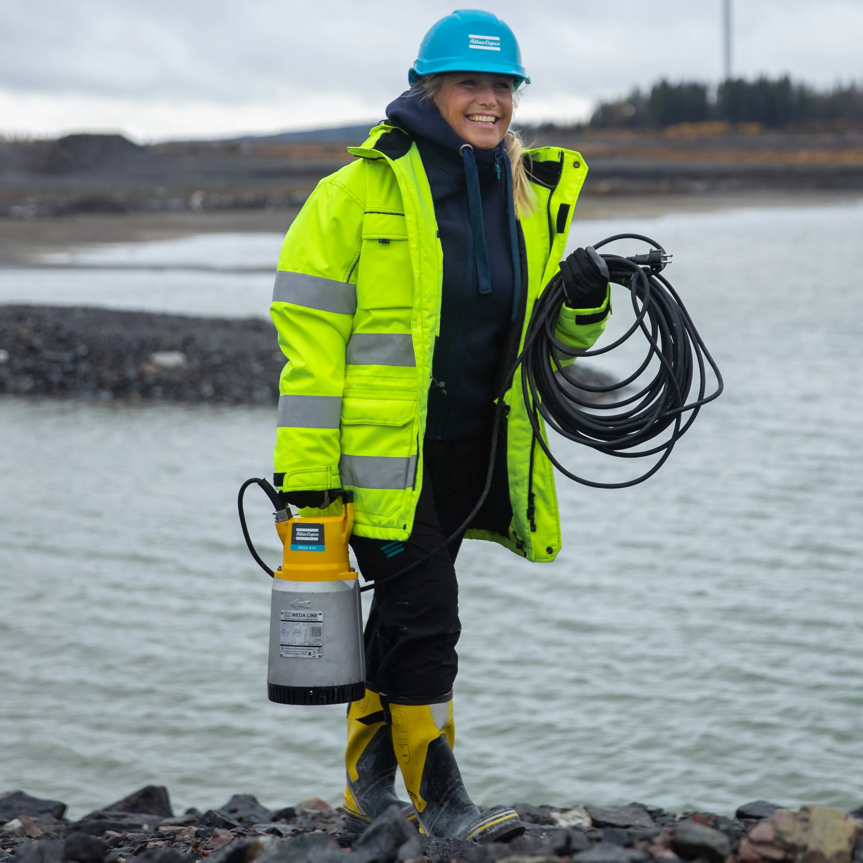 Submersible Pump - WEDA D10N 115V 60HZ 1 ~ CSA 2" NPT by Atlas Copco