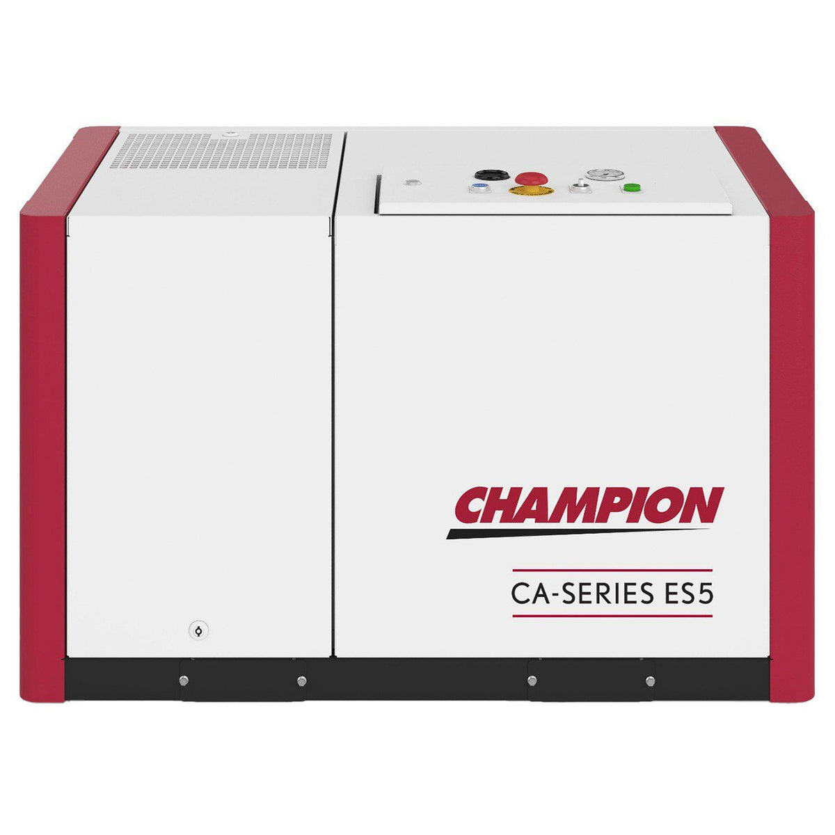 Champion CA-Series ES5 enclosed oil-free rotary scroll air compressor, simplex base mounted