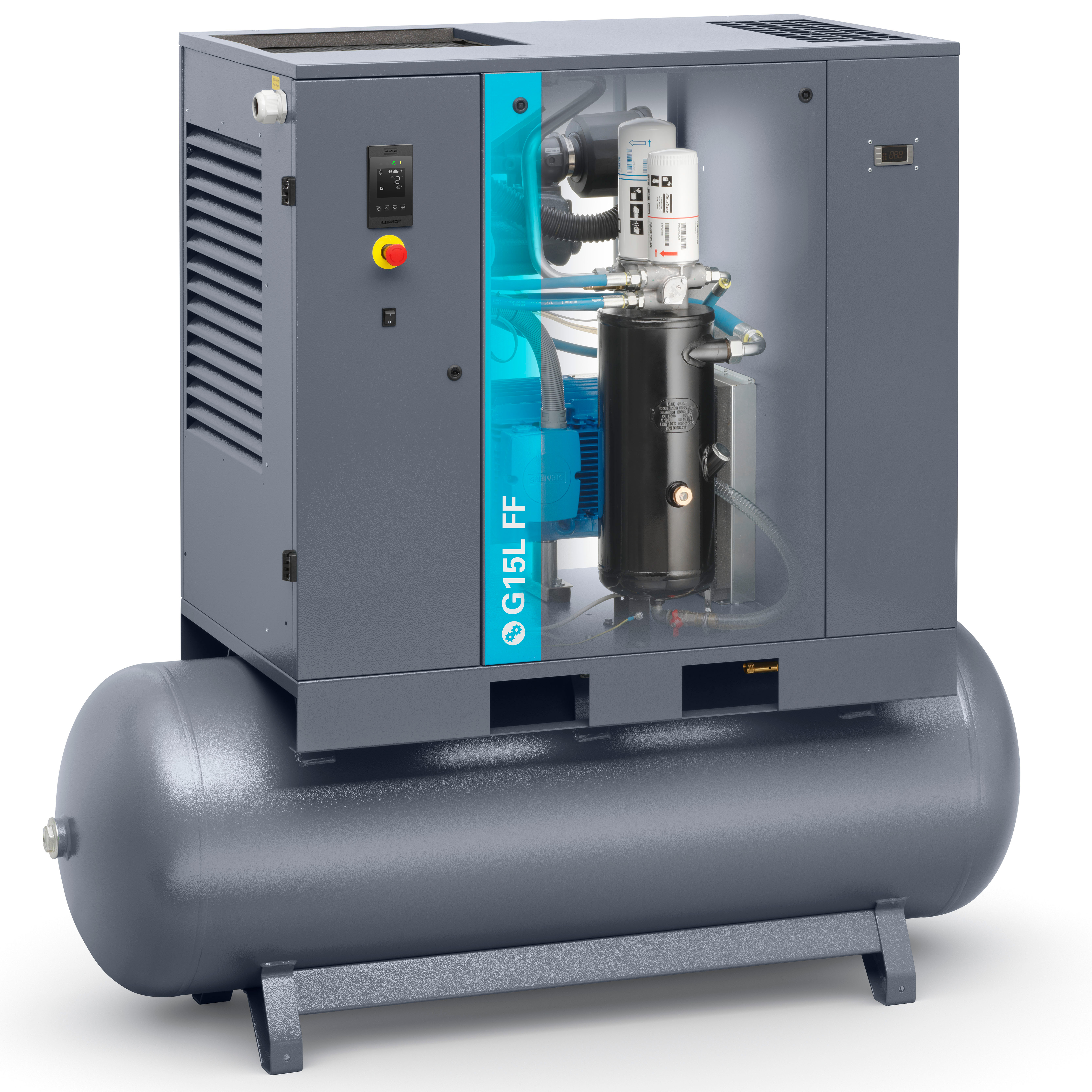 Atlas Copco G15L-22 Rotary Screw Air Compressor Series