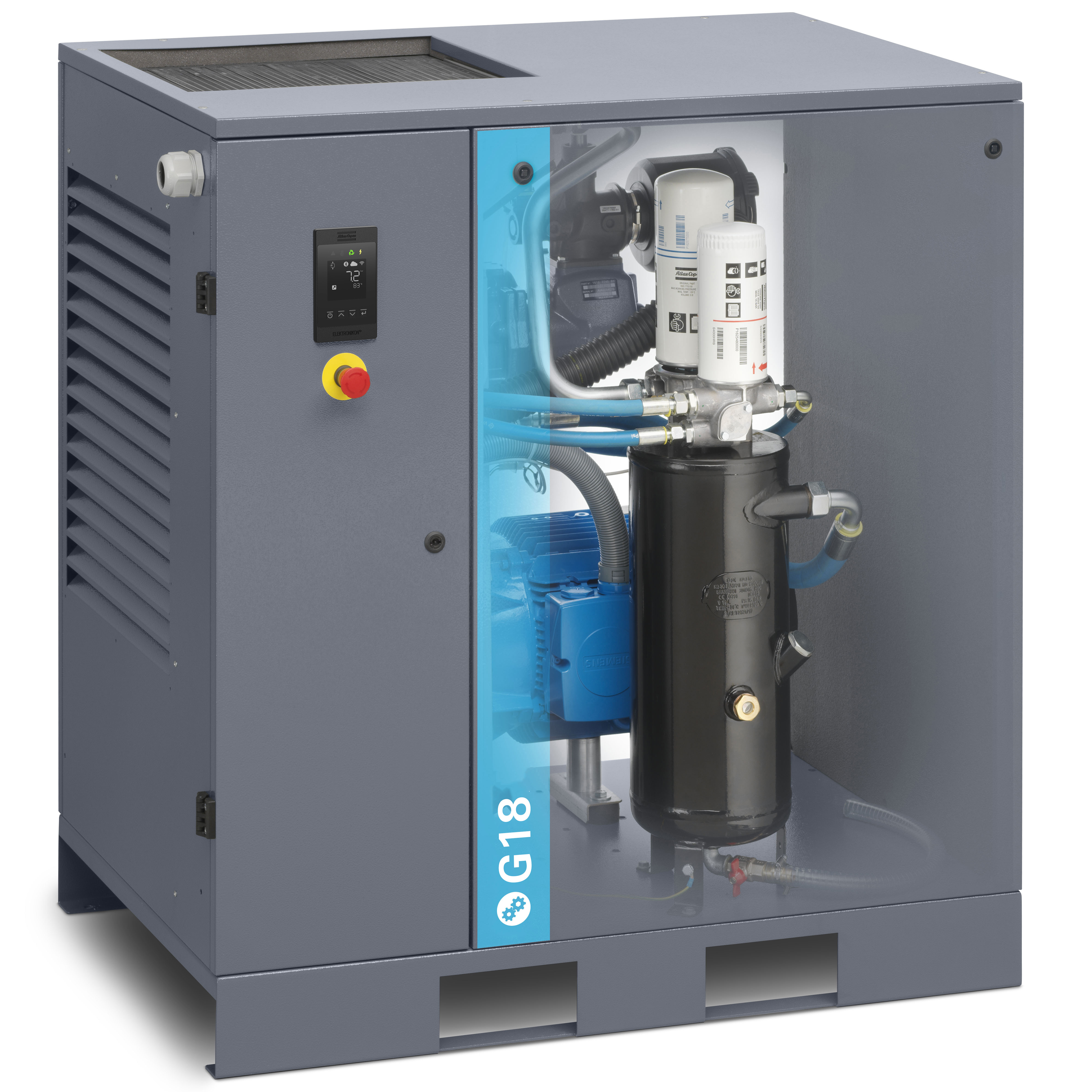 Atlas Copco G15L-22 Rotary Screw Air Compressor Series