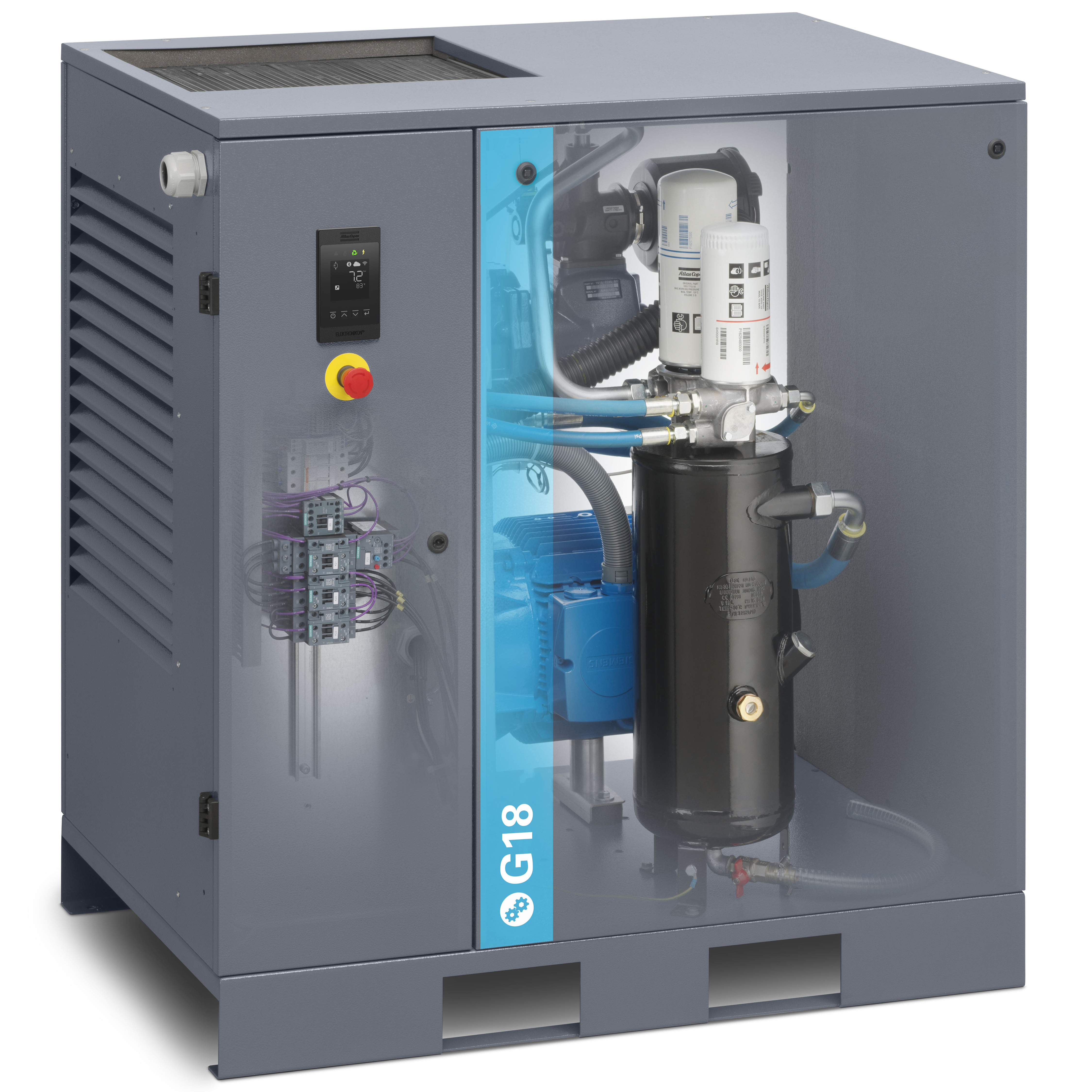 Atlas Copco G15L-22 Rotary Screw Air Compressor Series