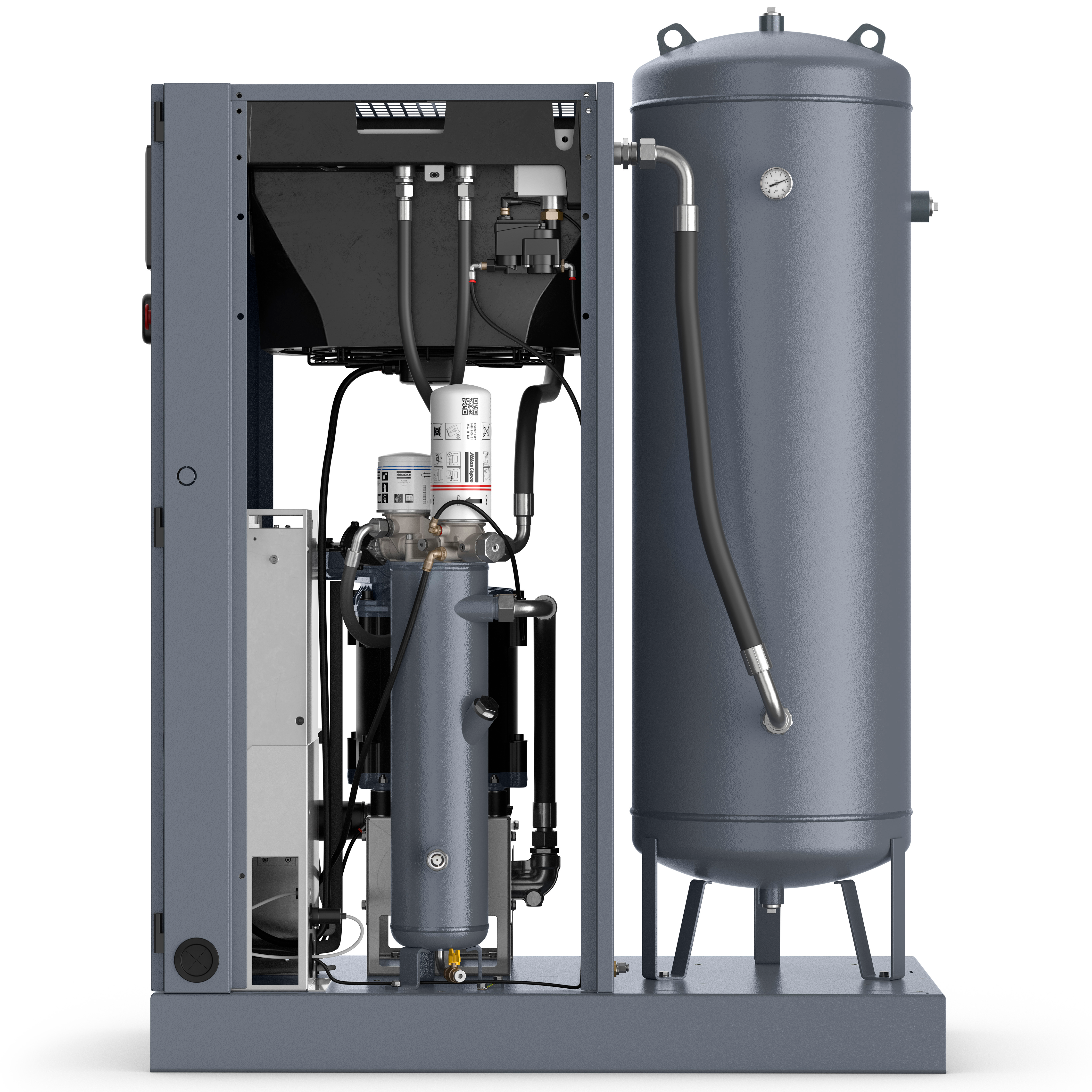 Atlas Copco GA5-18VSDS Variable Speed Rotary Screw Air Compressor Series