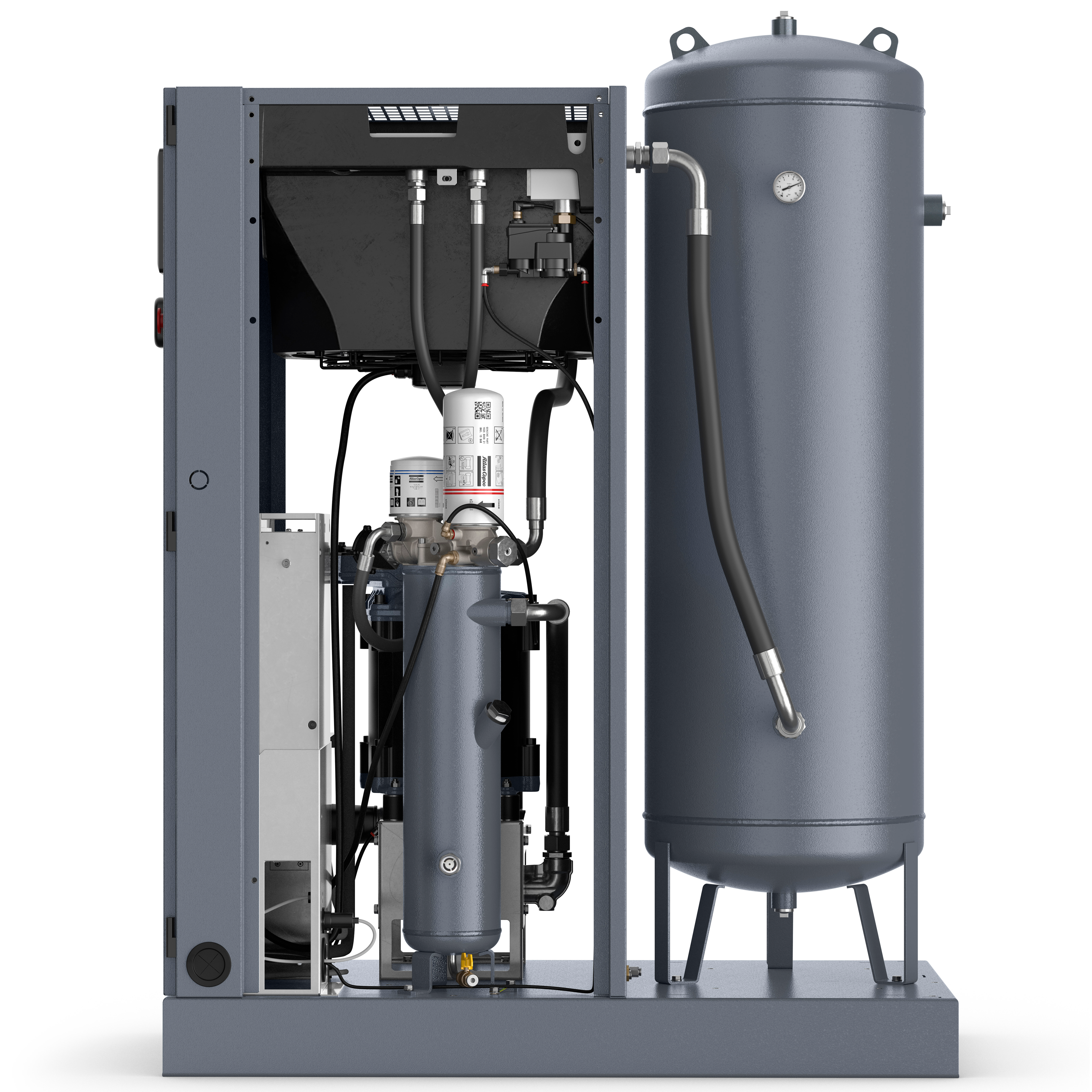 Atlas Copco GA5-18VSDS Variable Speed Rotary Screw Air Compressor Series