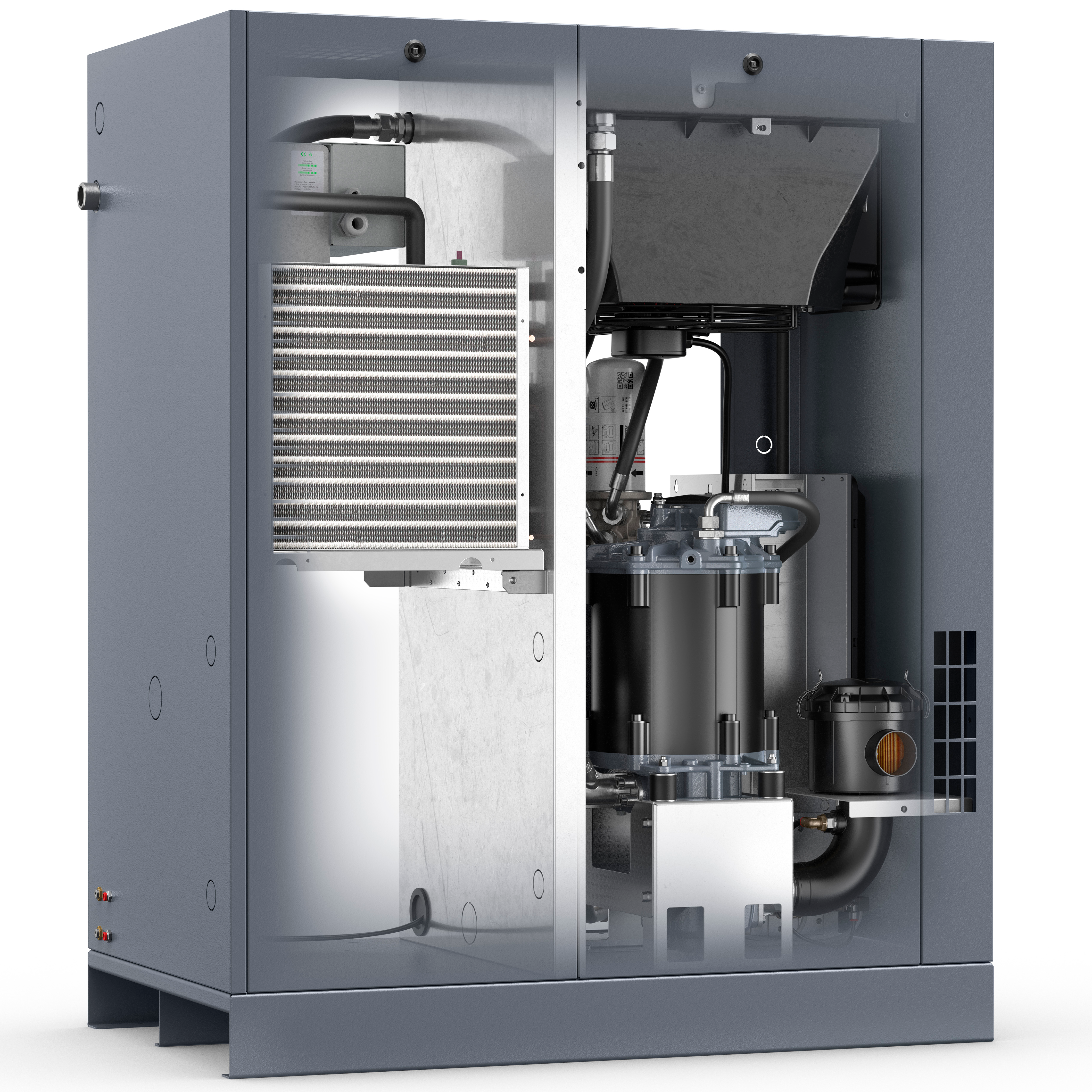 Atlas Copco GA5-18VSDS Variable Speed Rotary Screw Air Compressor Series