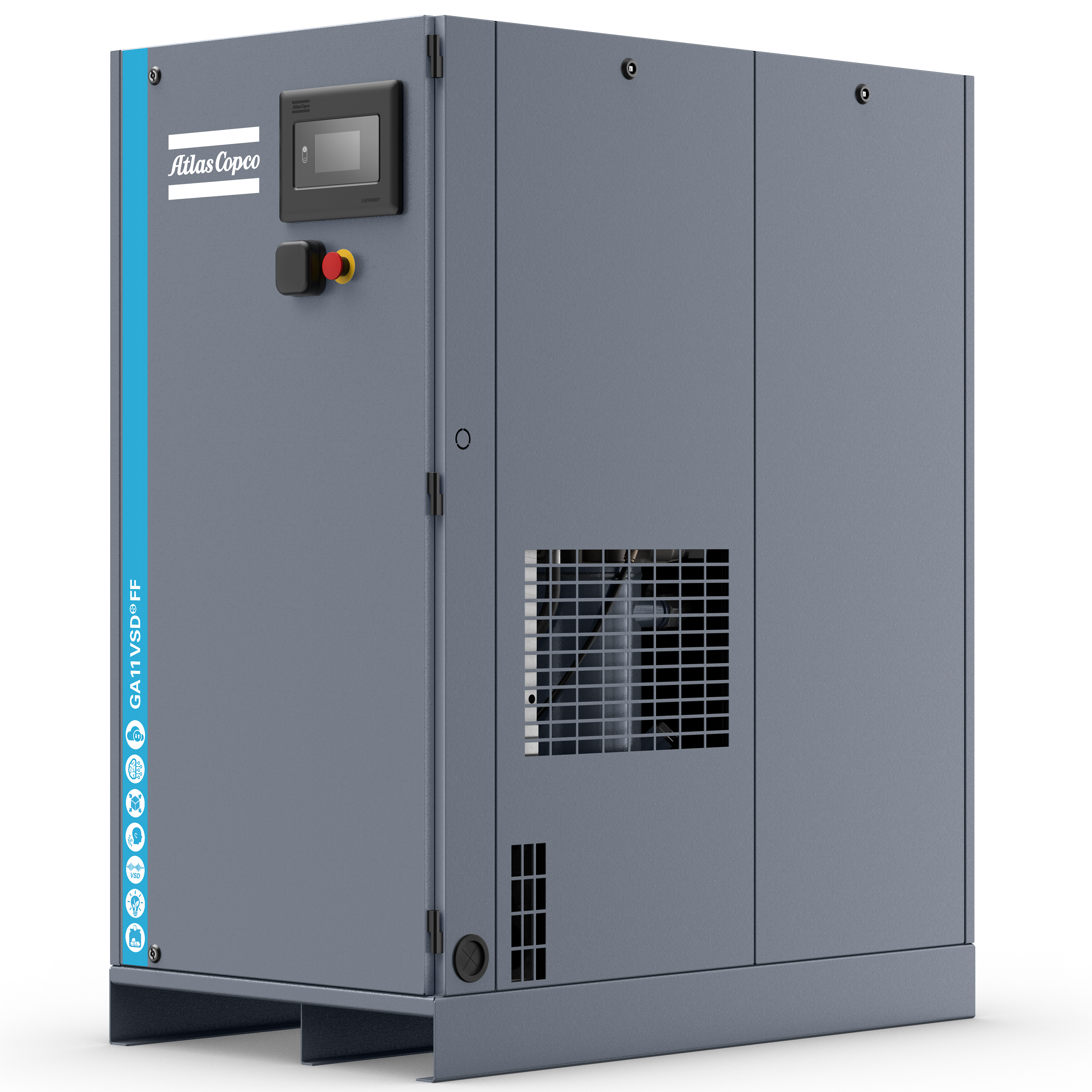 Atlas Copco GA5-18VSDS Variable Speed Rotary Screw Air Compressor Series