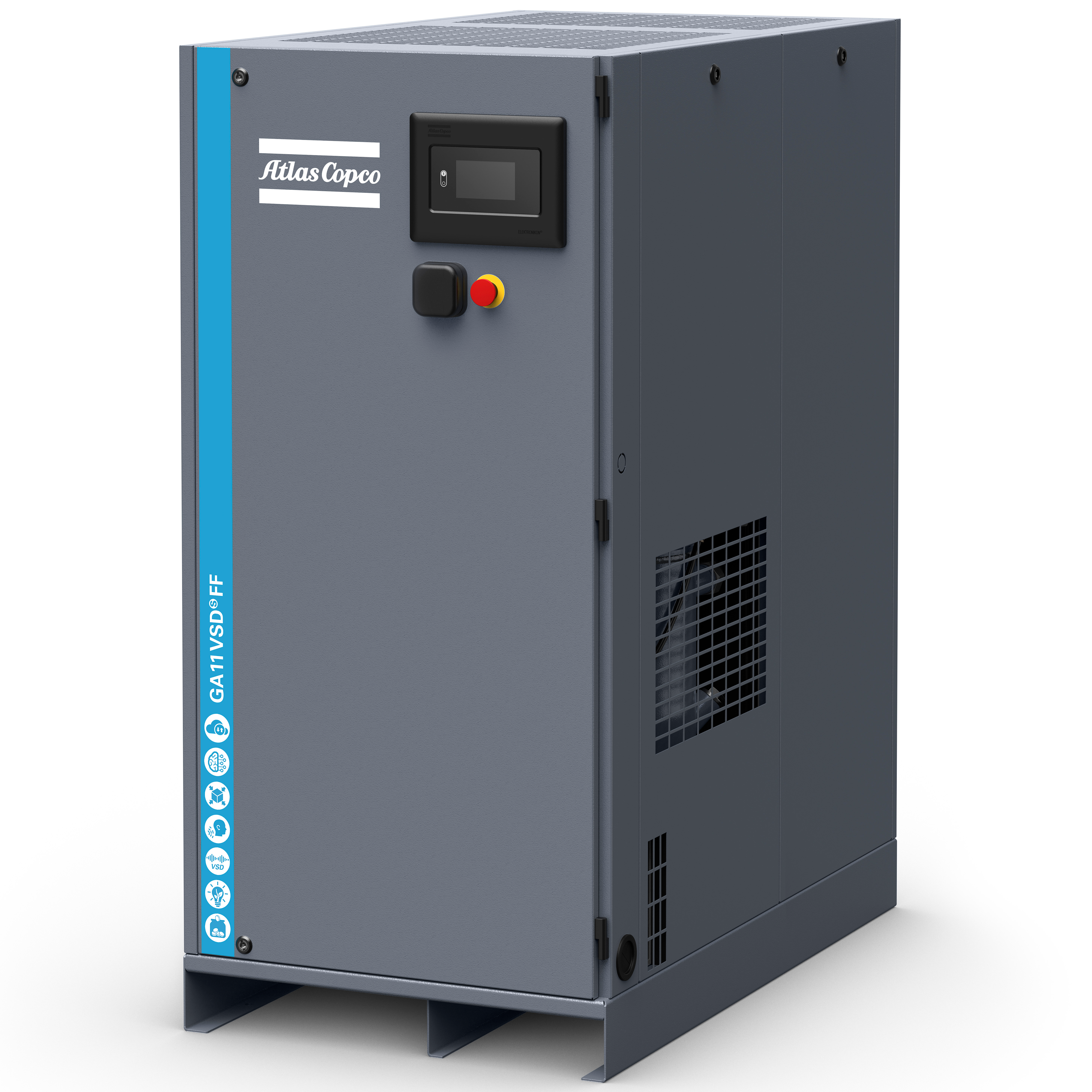 Atlas Copco GA5-18VSDS Variable Speed Rotary Screw Air Compressor Series