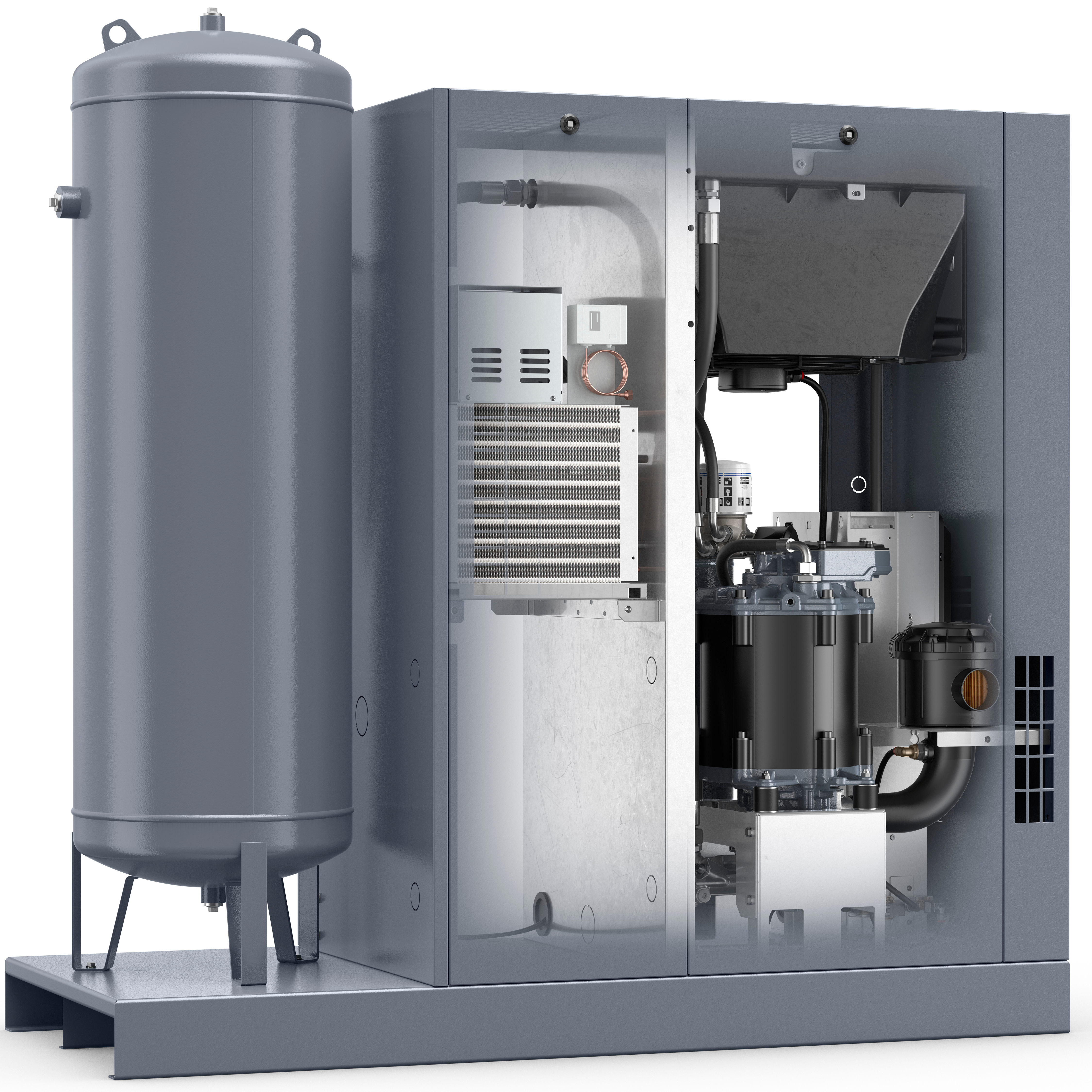 Atlas Copco GA5-18VSDS Variable Speed Rotary Screw Air Compressor Series