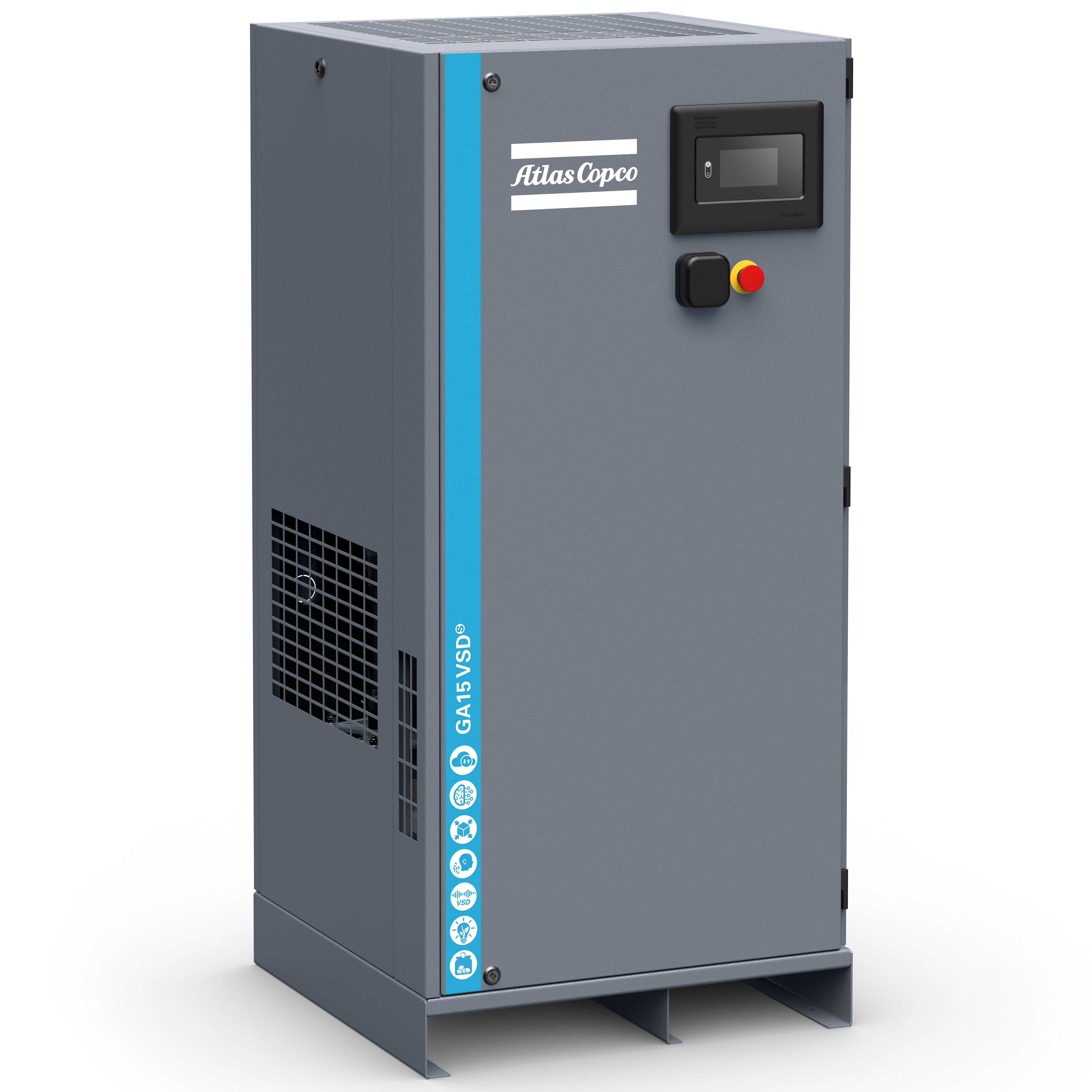 Atlas Copco GA5-18VSDS Variable Speed Rotary Screw Air Compressor Series