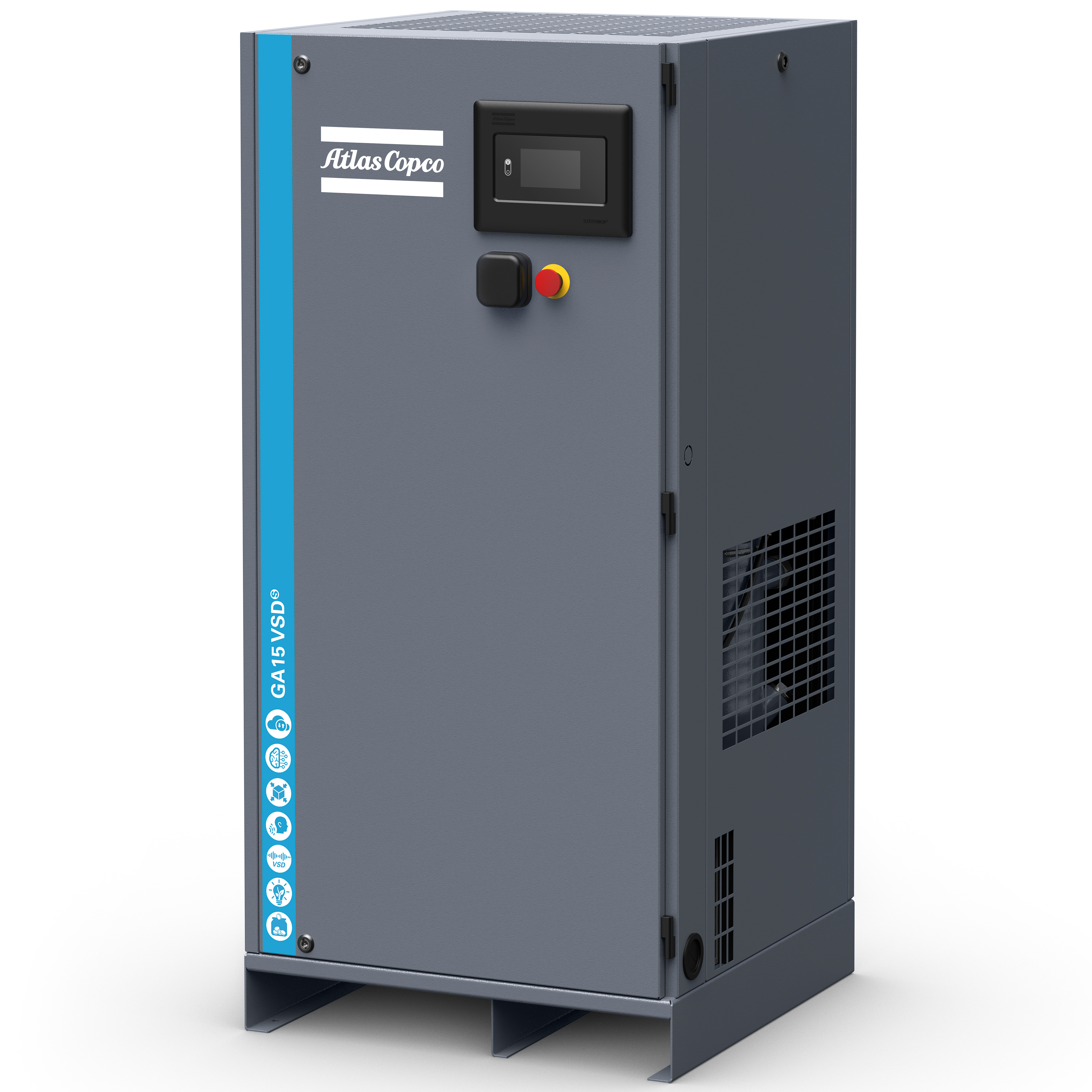 Atlas Copco GA5-18VSDS Variable Speed Rotary Screw Air Compressor Series