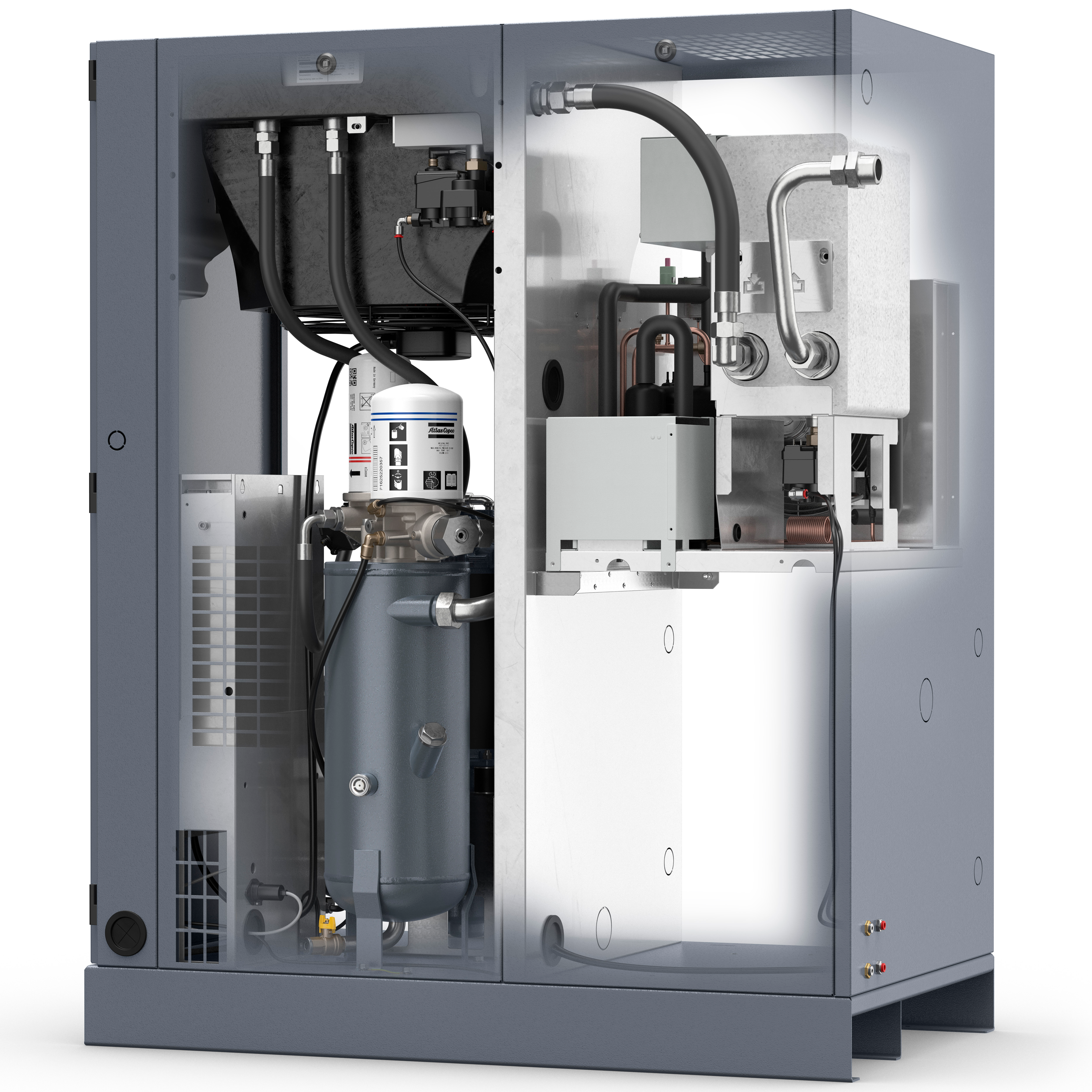 Atlas Copco GA5-18VSDS Variable Speed Rotary Screw Air Compressor Series