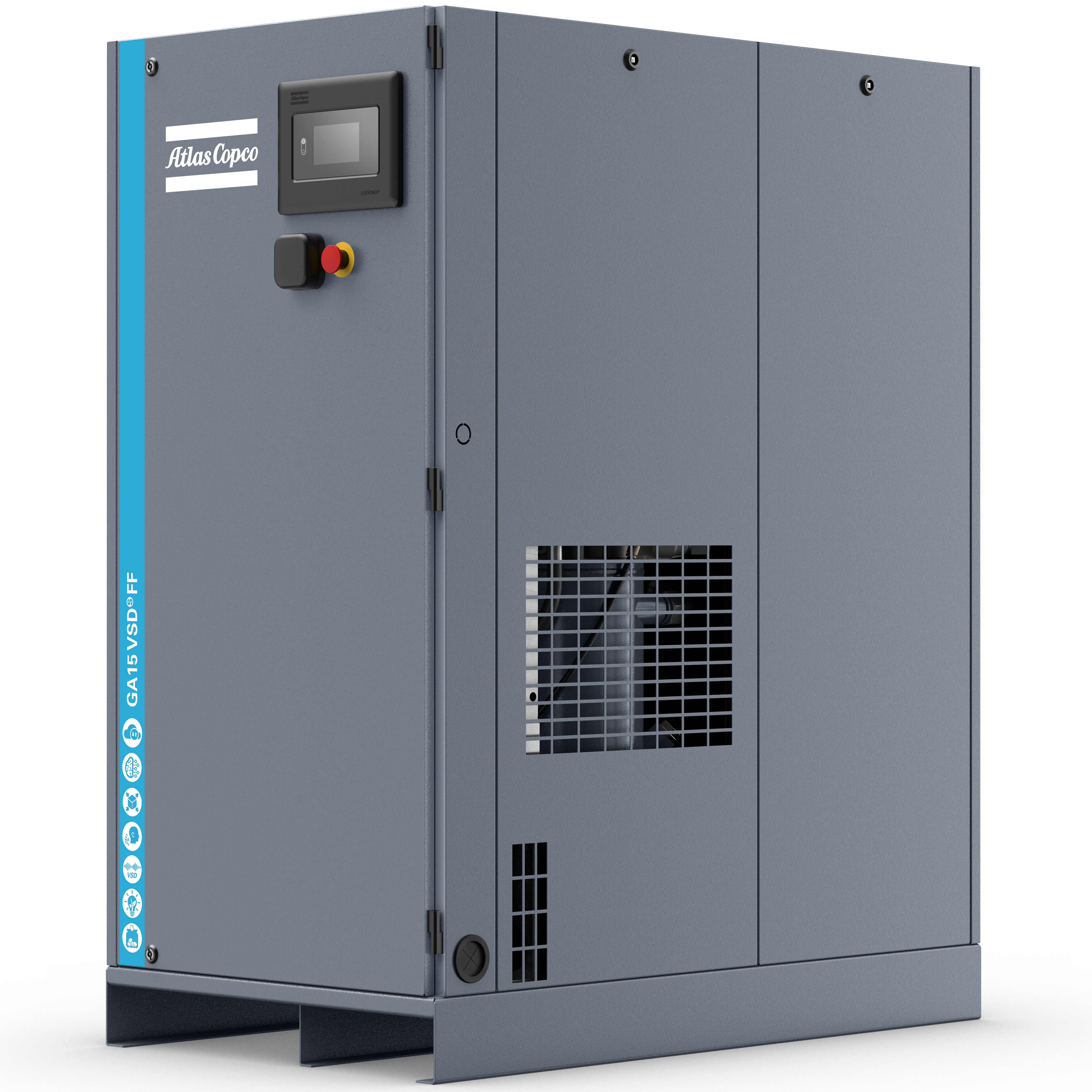 Atlas Copco GA5-18VSDS Variable Speed Rotary Screw Air Compressor Series