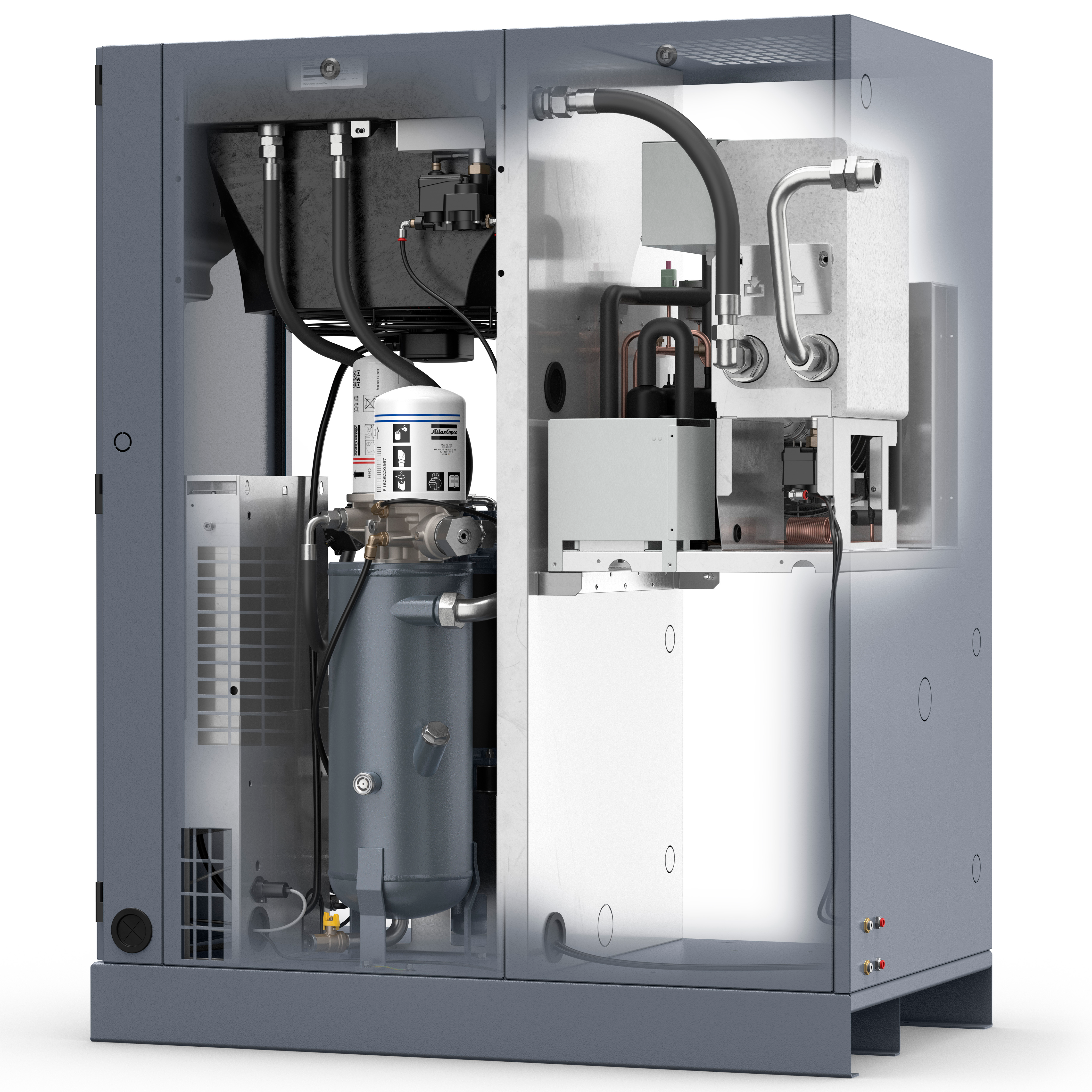 Atlas Copco GA5-18VSDS Variable Speed Rotary Screw Air Compressor Series