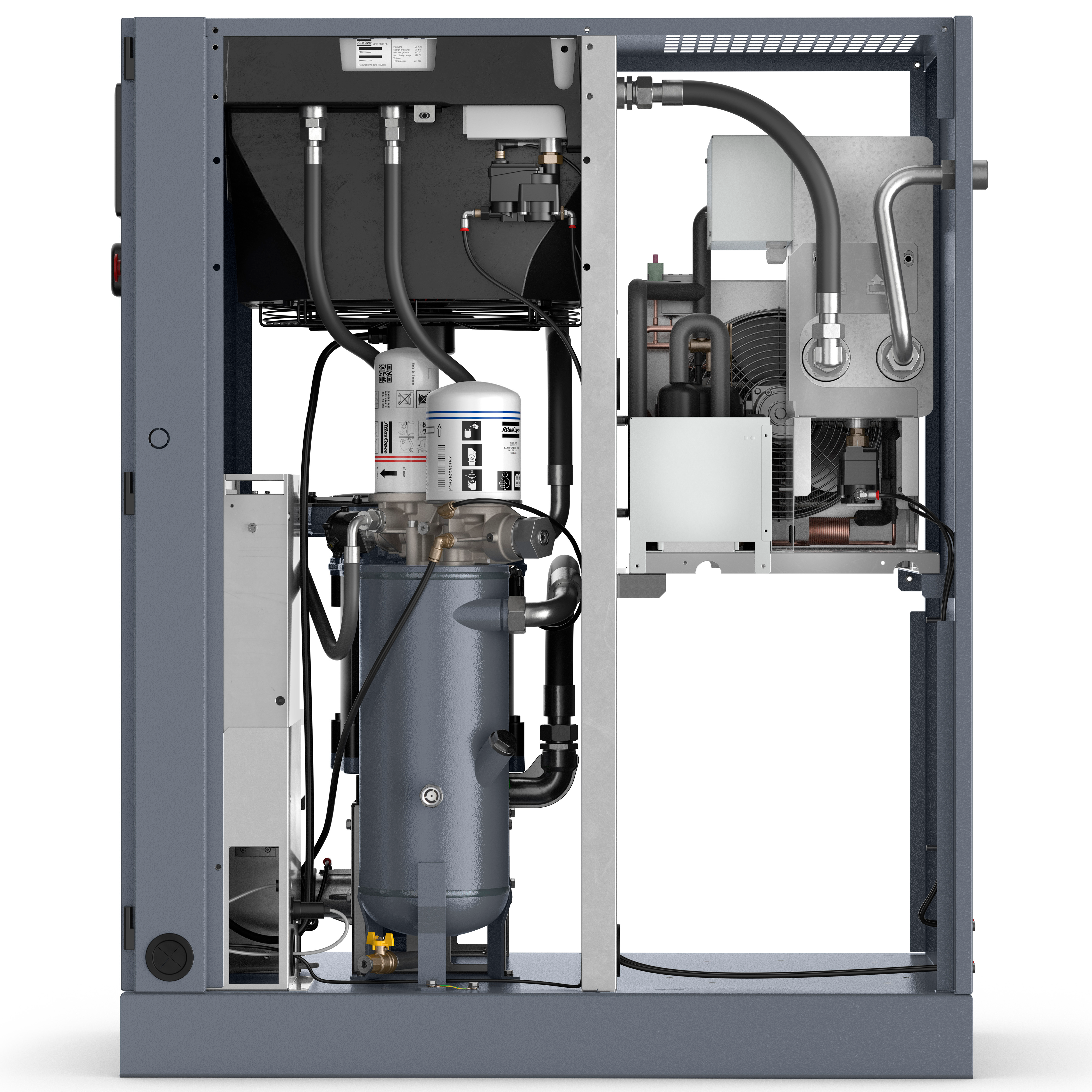 Atlas Copco GA5-18VSDS Variable Speed Rotary Screw Air Compressor Series