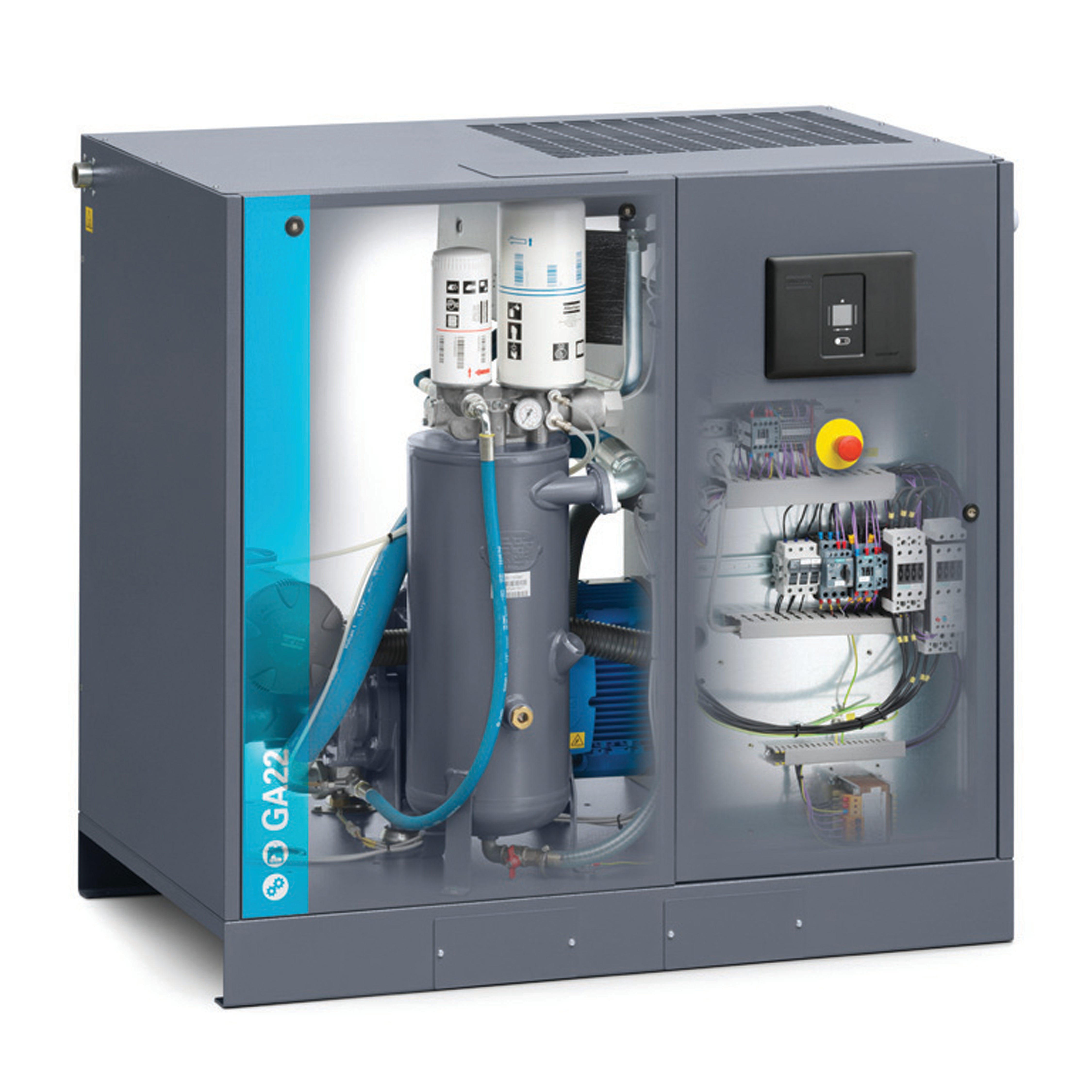 Atlas Copco GA22-37VSD Variable Speed Rotary Screw Air Compressor