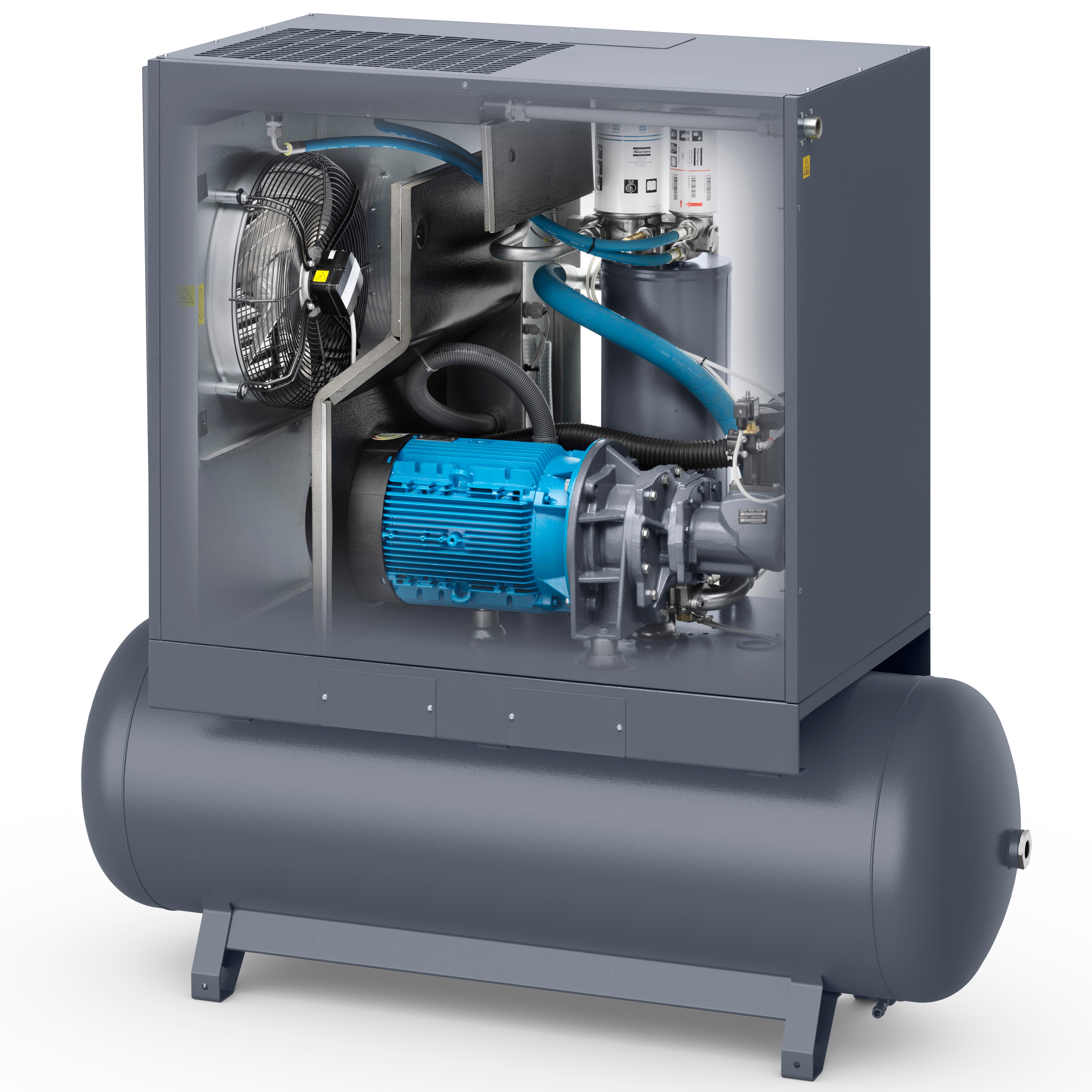 Atlas Copco GA22-37VSD Variable Speed Rotary Screw Air Compressor