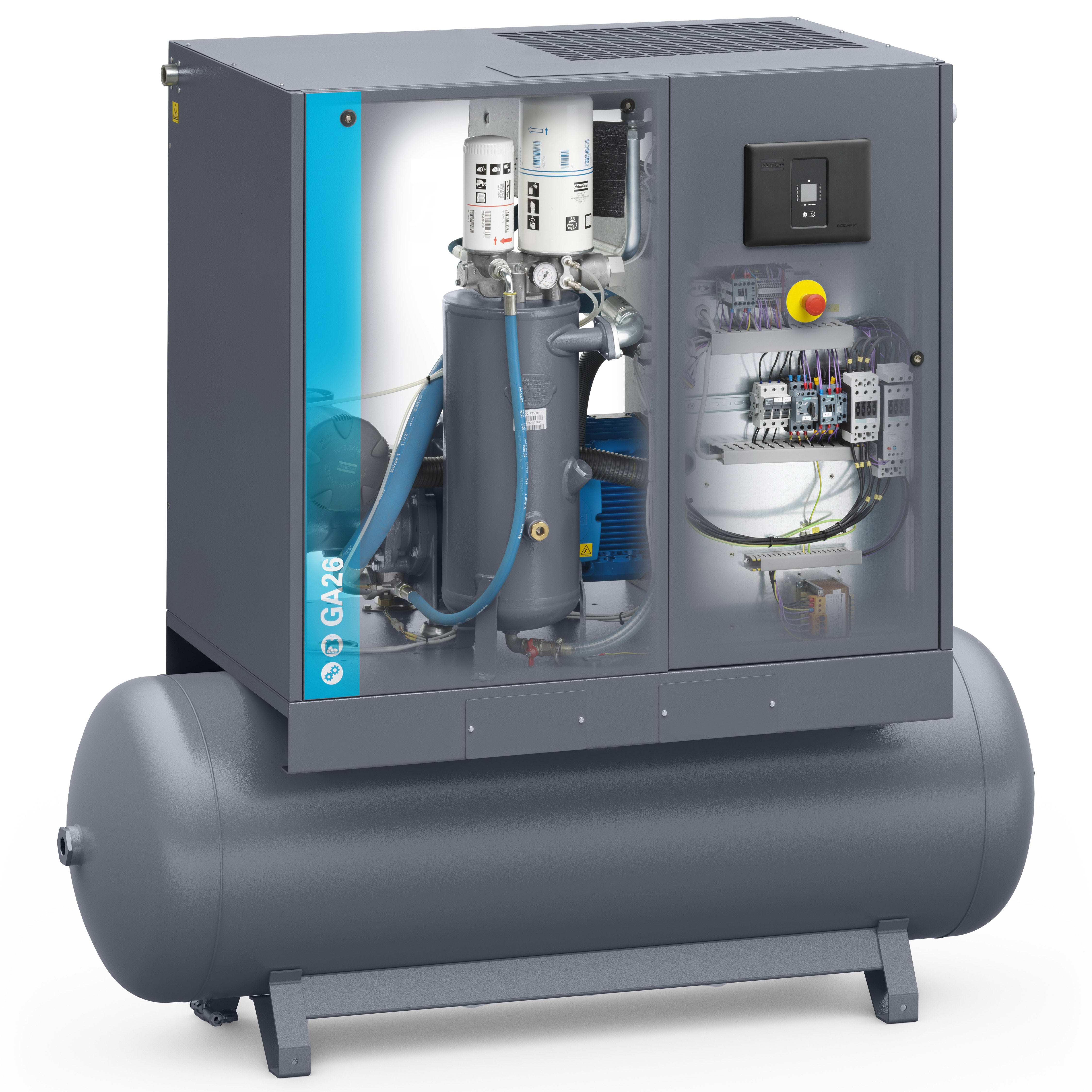 Atlas Copco GA22-37VSD Variable Speed Rotary Screw Air Compressor