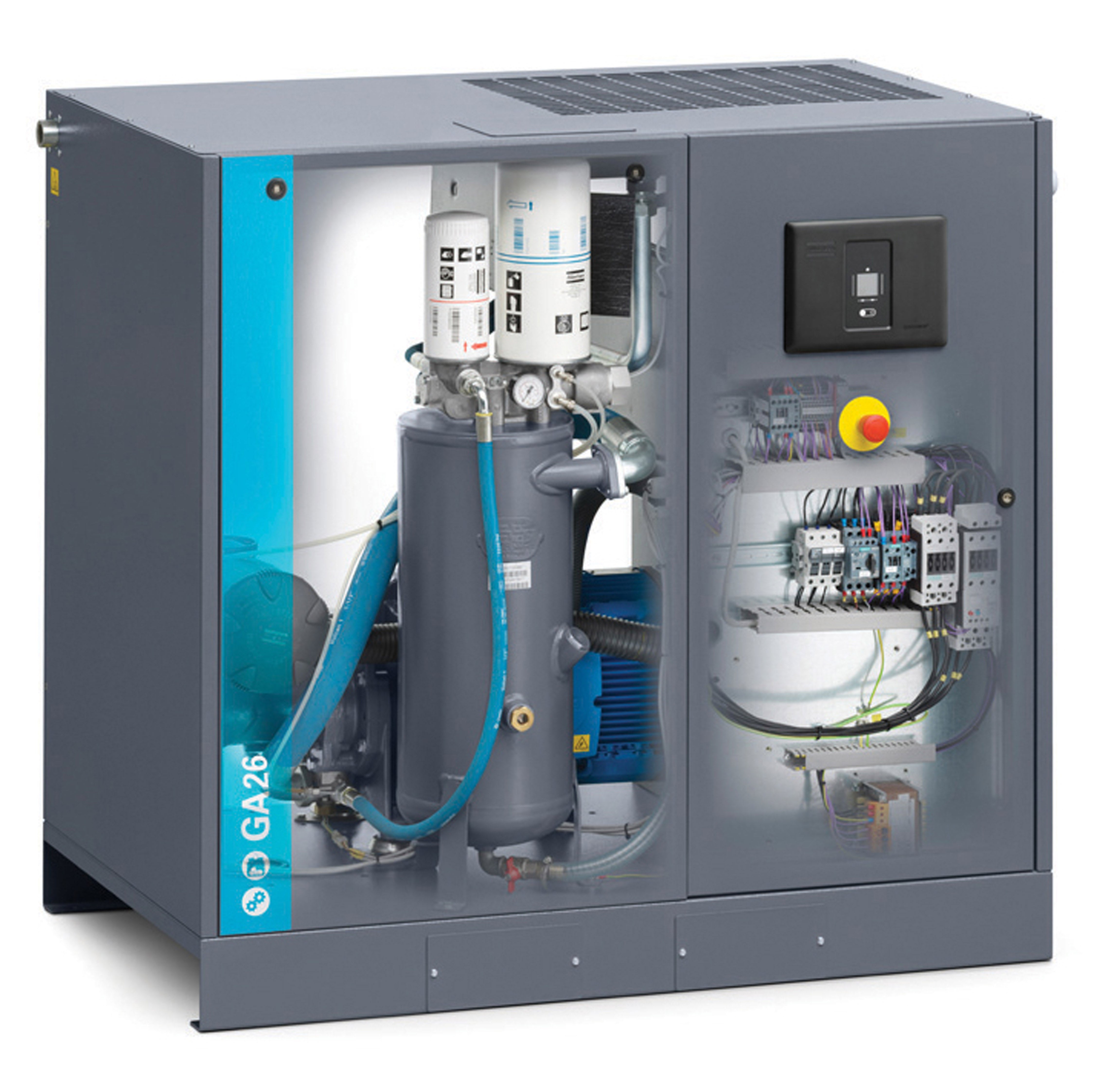 Atlas Copco GA22-37VSD Variable Speed Rotary Screw Air Compressor