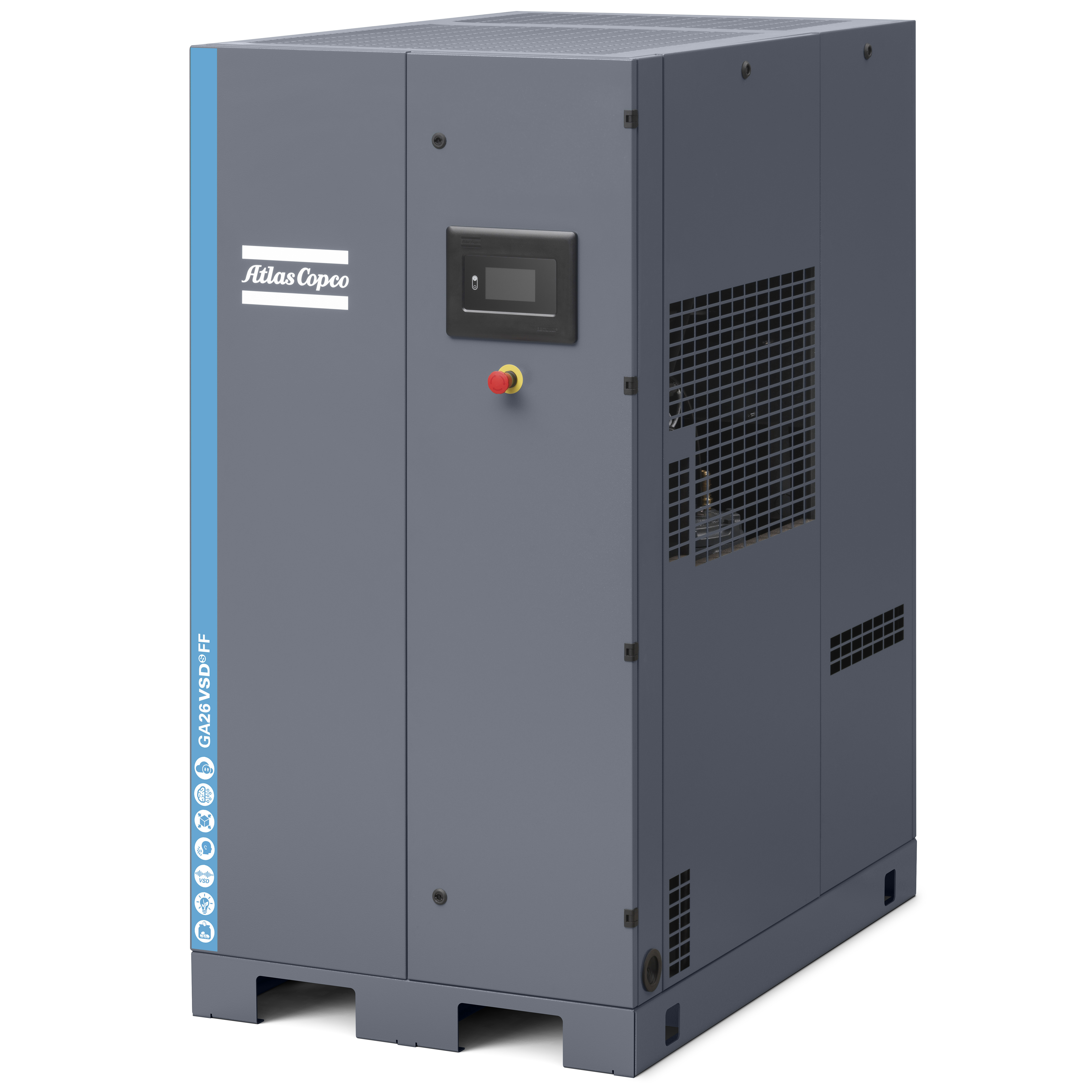 Atlas Copco GA22-37 VSDS Variable Speed Rotary Screw Air Compressor