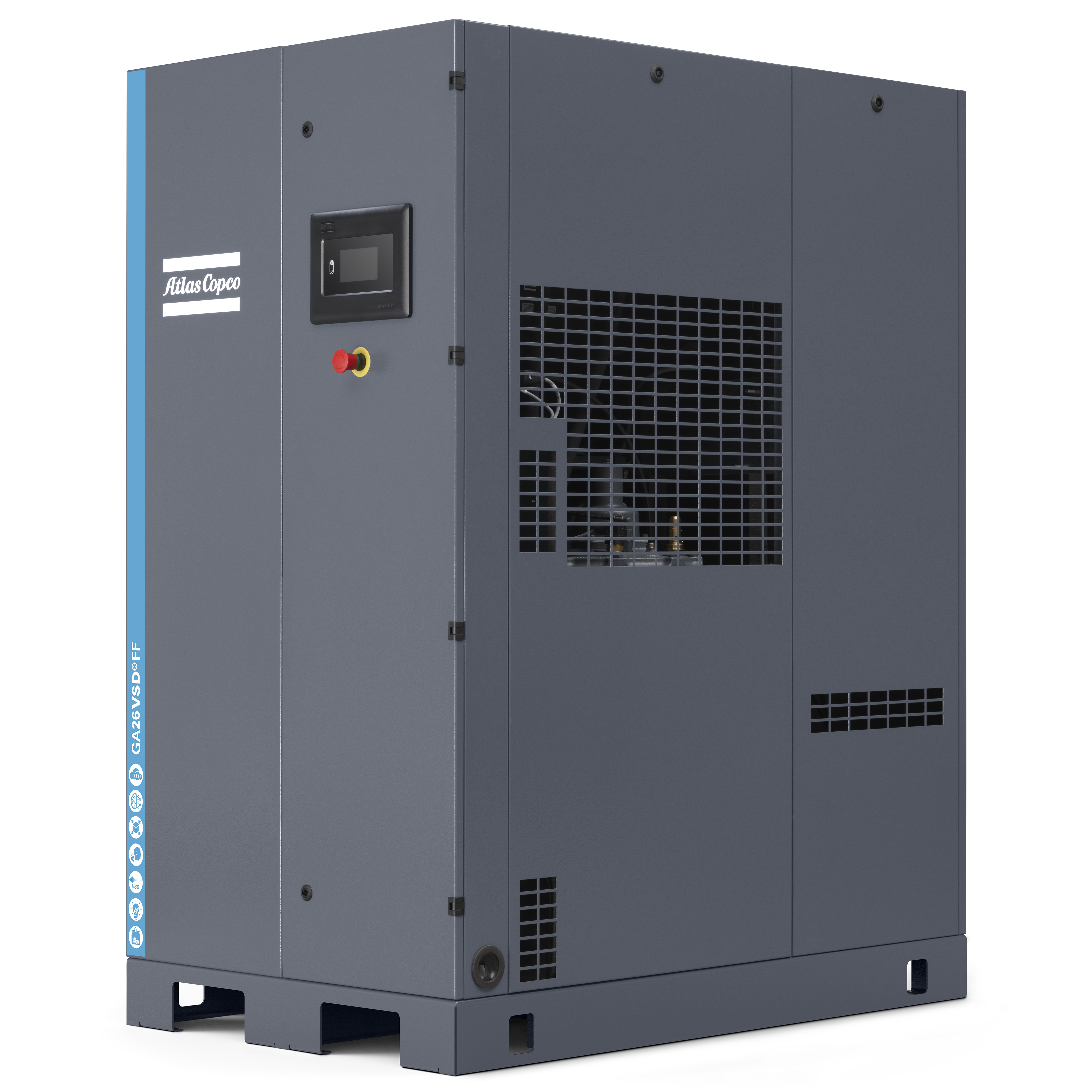 Atlas Copco GA22-37 VSDS Variable Speed Rotary Screw Air Compressor