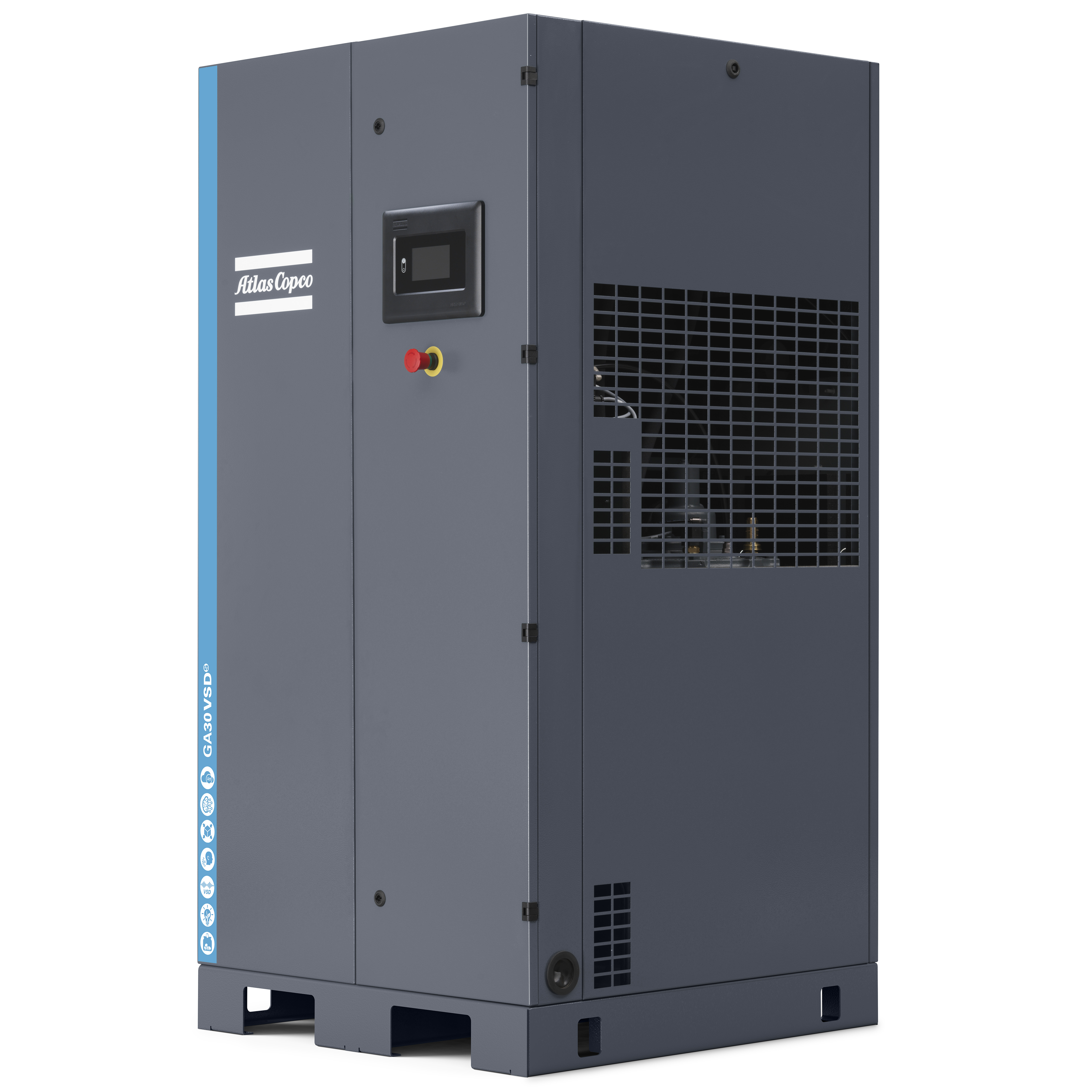 Atlas Copco GA22-37 VSDS Variable Speed Rotary Screw Air Compressor