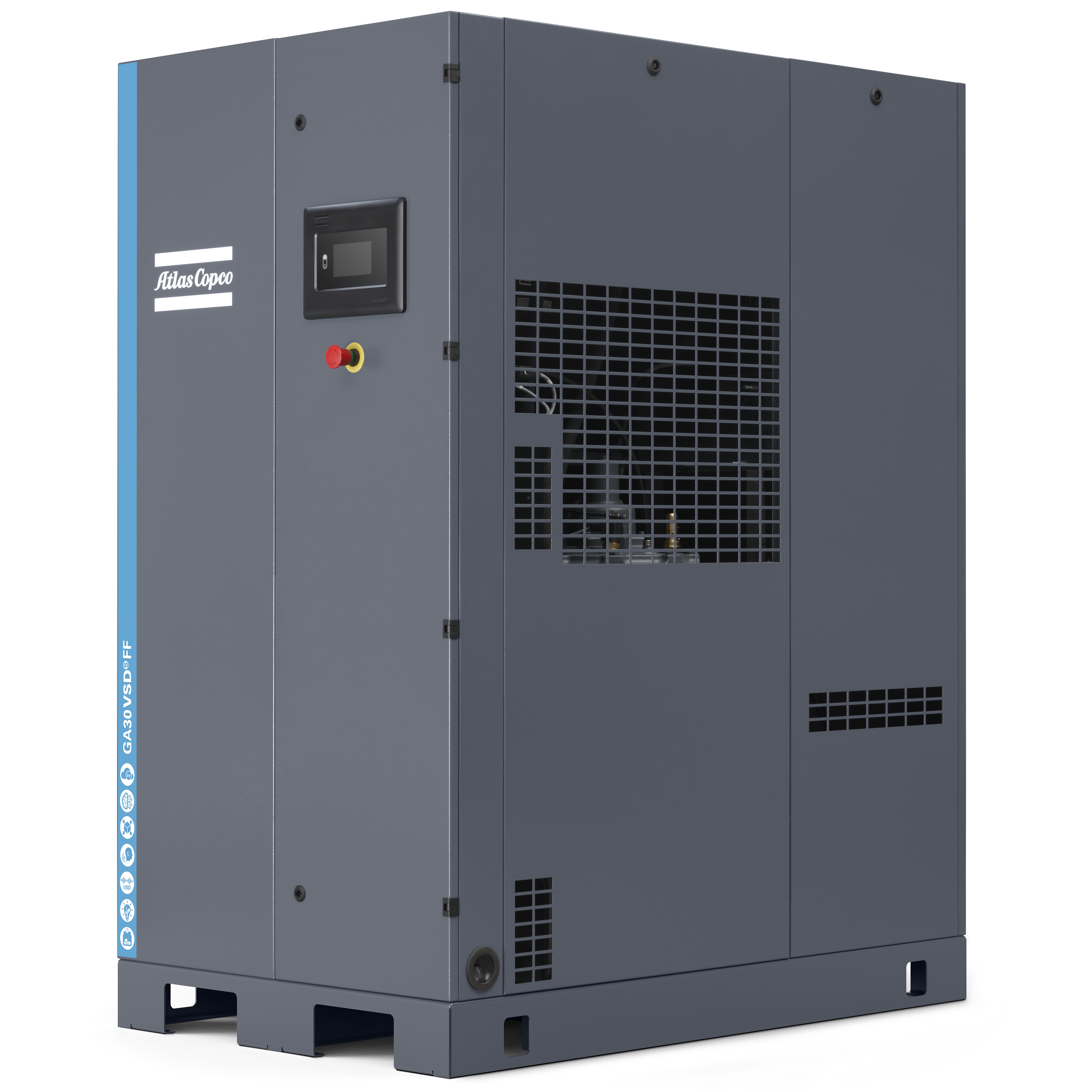 Atlas Copco GA22-37 VSDS Variable Speed Rotary Screw Air Compressor