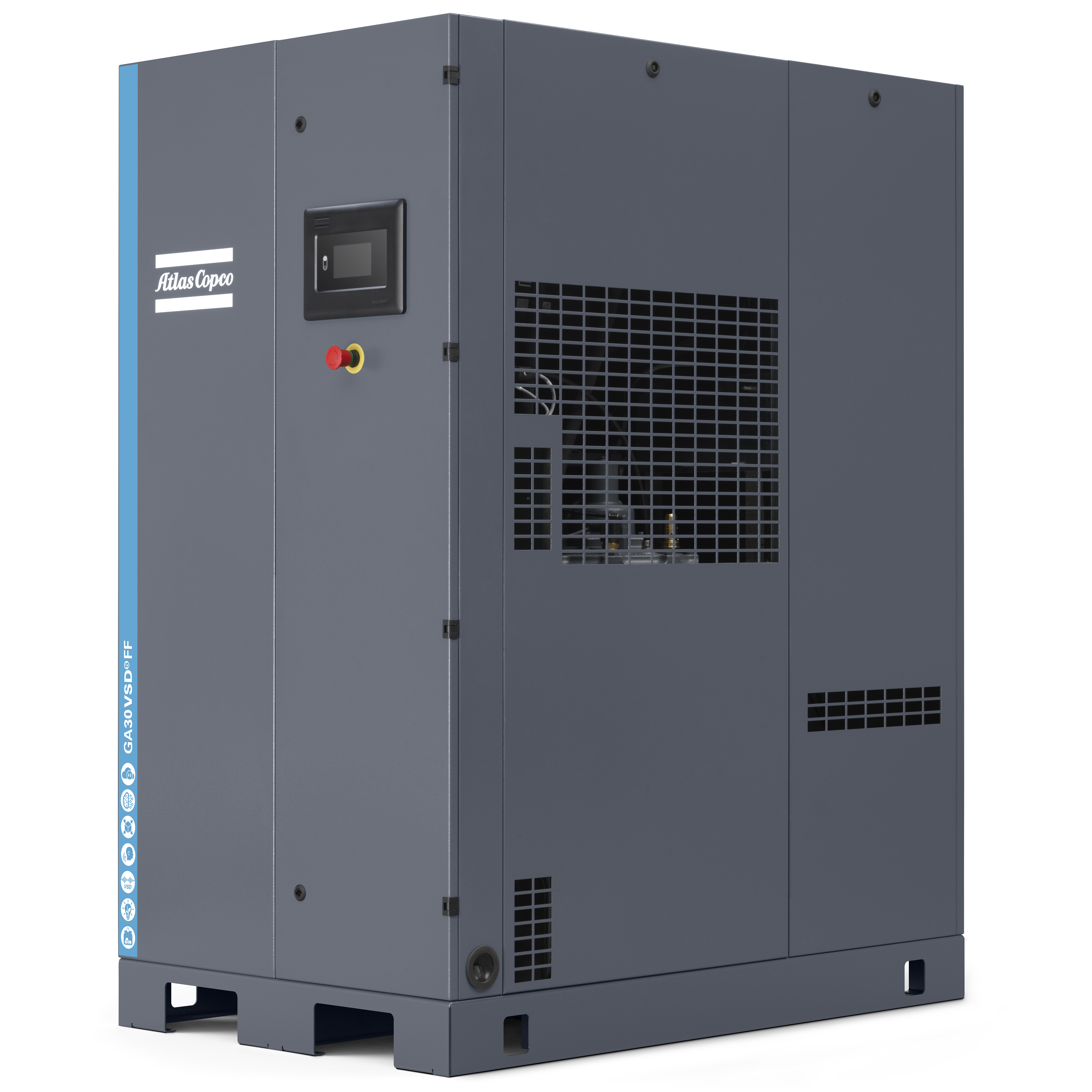 Atlas Copco GA22-37 VSDS Variable Speed Rotary Screw Air Compressor