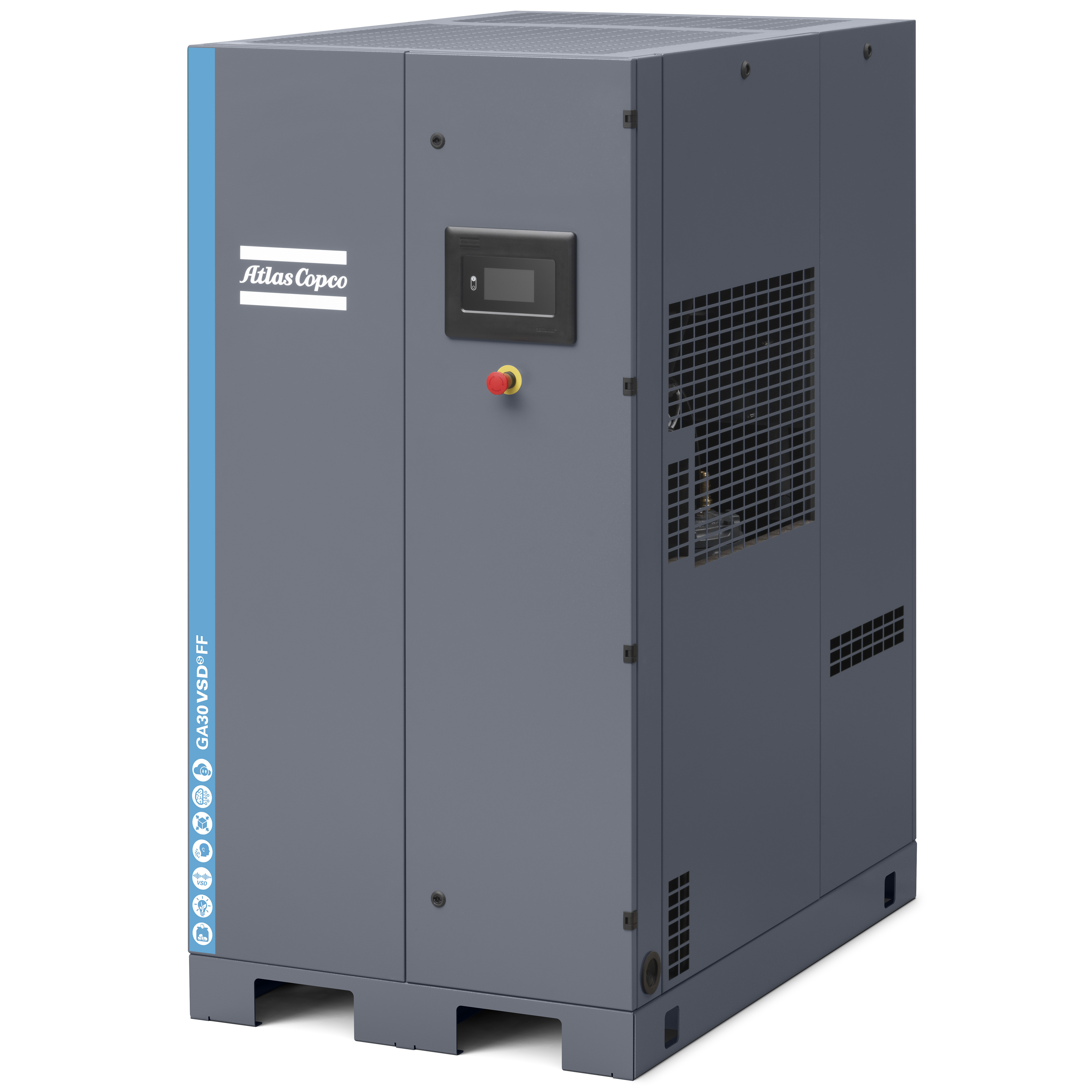 Atlas Copco GA22-37 VSDS Variable Speed Rotary Screw Air Compressor
