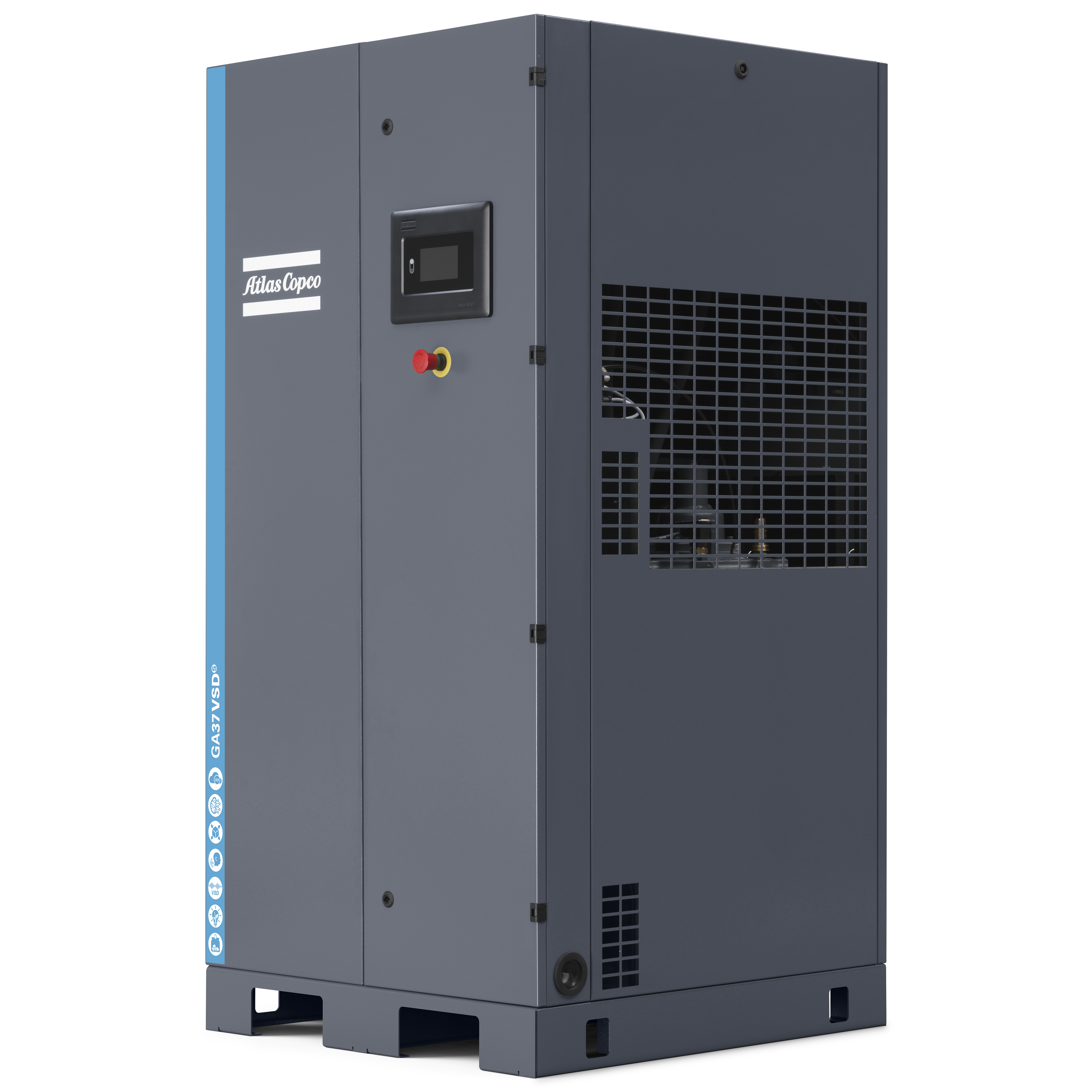 Atlas Copco GA22-37 VSDS Variable Speed Rotary Screw Air Compressor