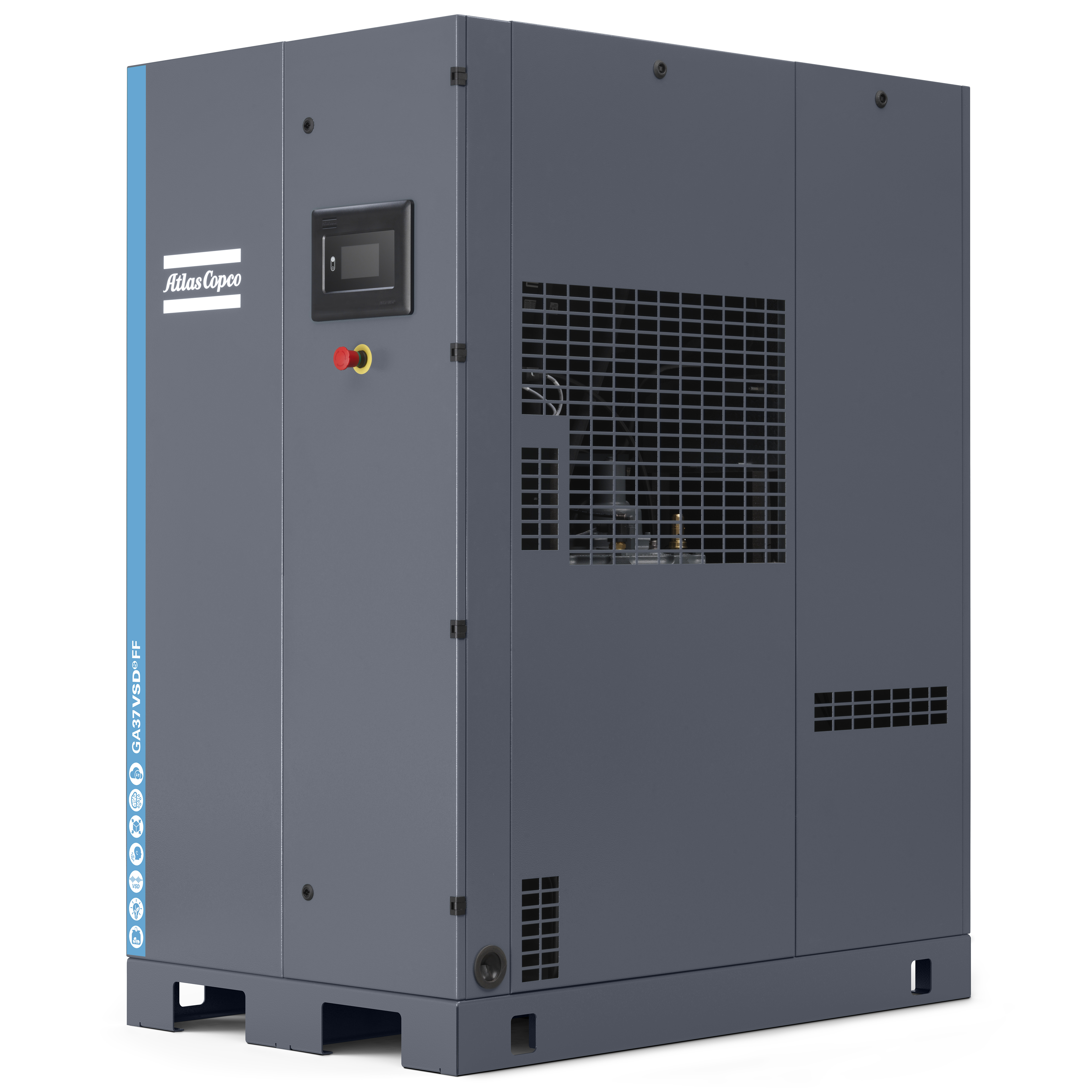 Atlas Copco GA22-37 VSDS Variable Speed Rotary Screw Air Compressor