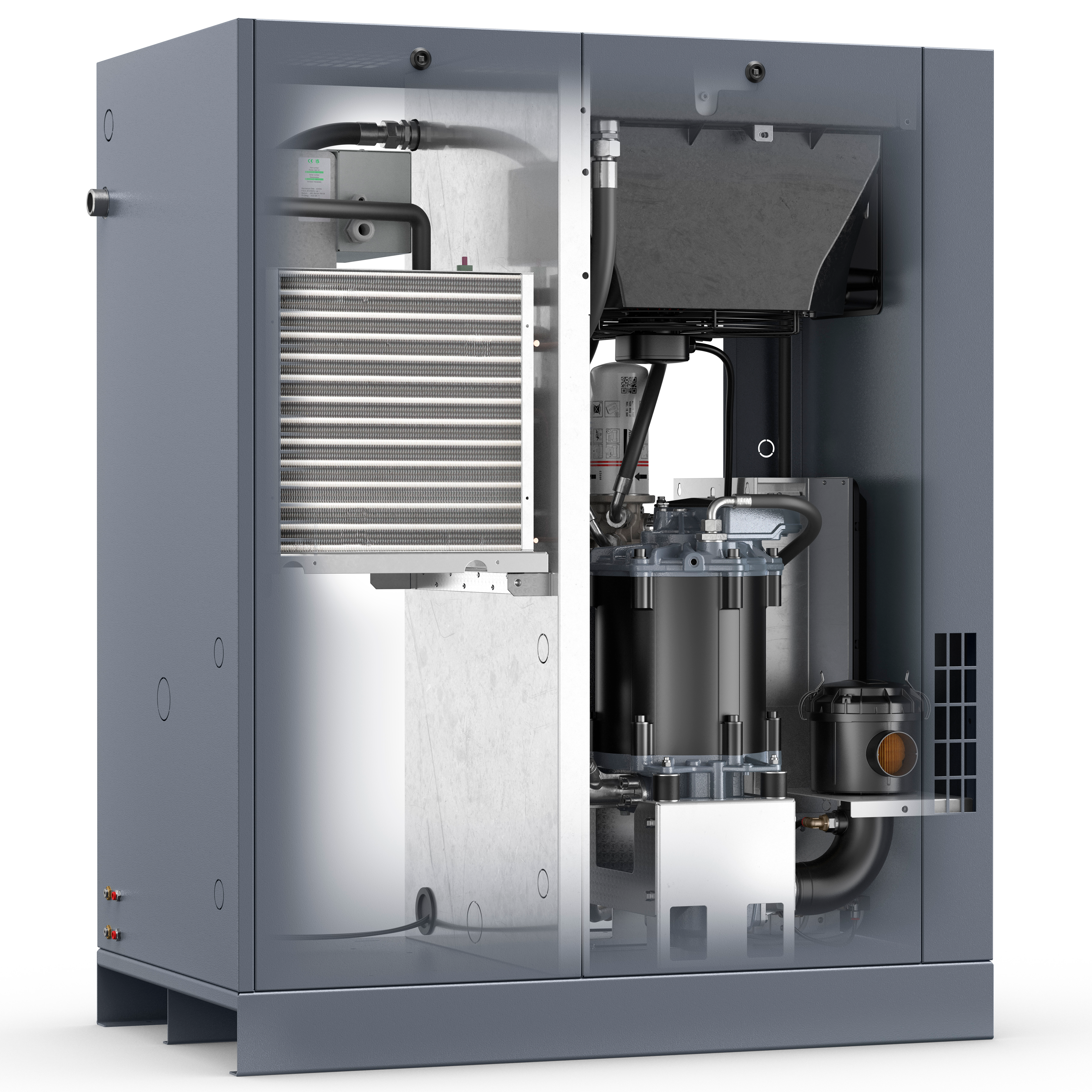 Atlas Copco GA5-18VSDS Variable Speed Rotary Screw Air Compressor Series