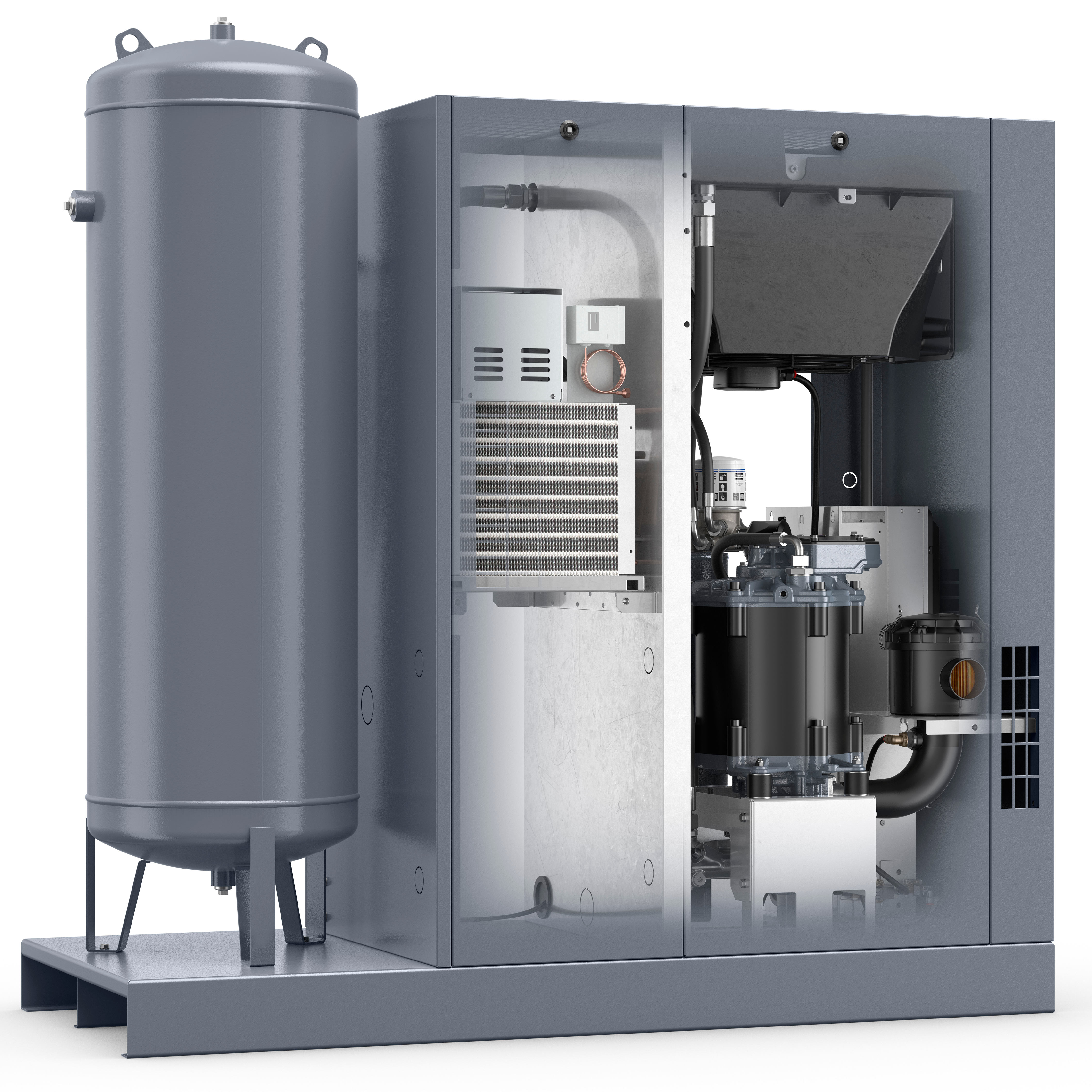 Atlas Copco GA5-18VSDS Variable Speed Rotary Screw Air Compressor Series