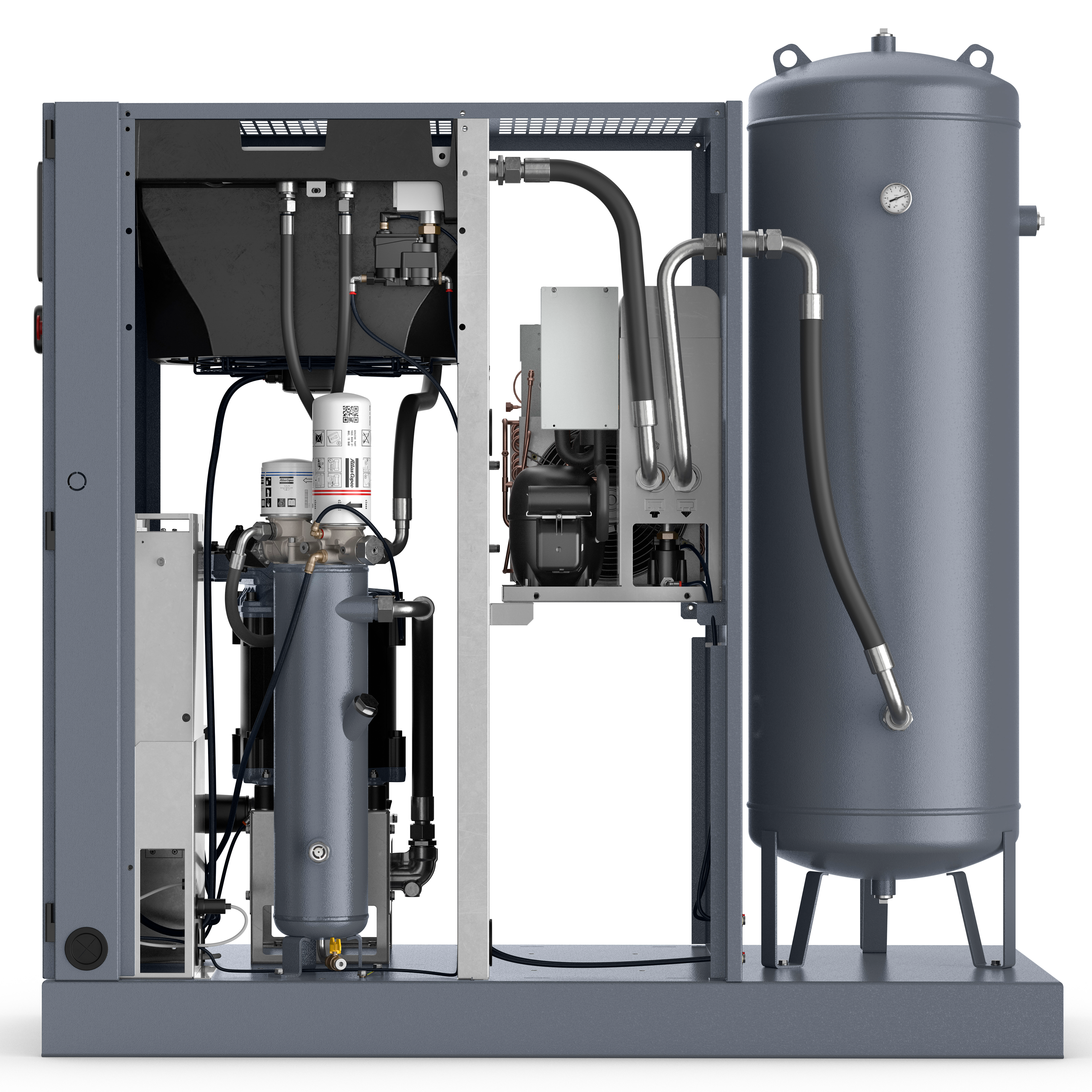 Atlas Copco GA5-18VSDS Variable Speed Rotary Screw Air Compressor Series