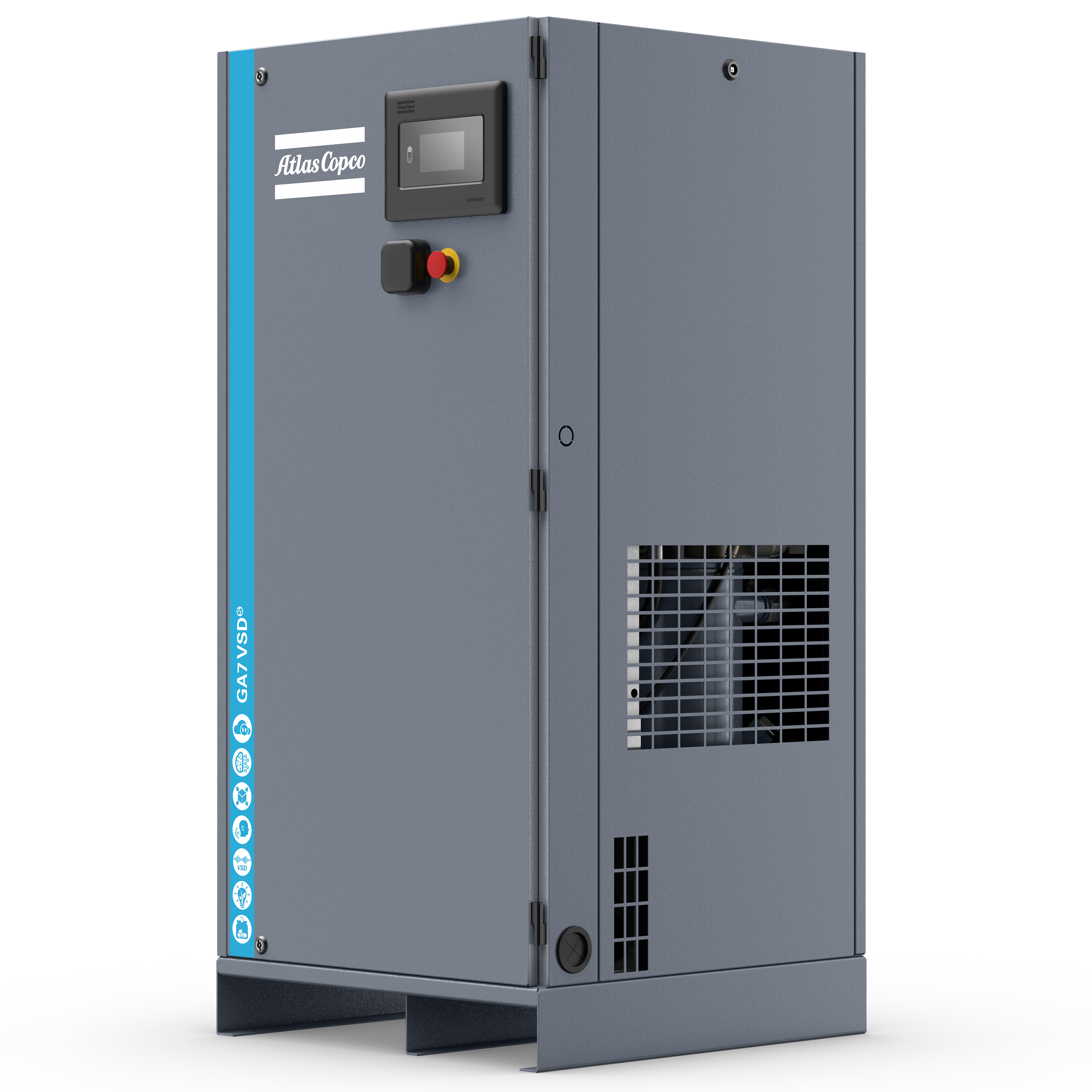 Atlas Copco GA5-18VSDS Variable Speed Rotary Screw Air Compressor Series