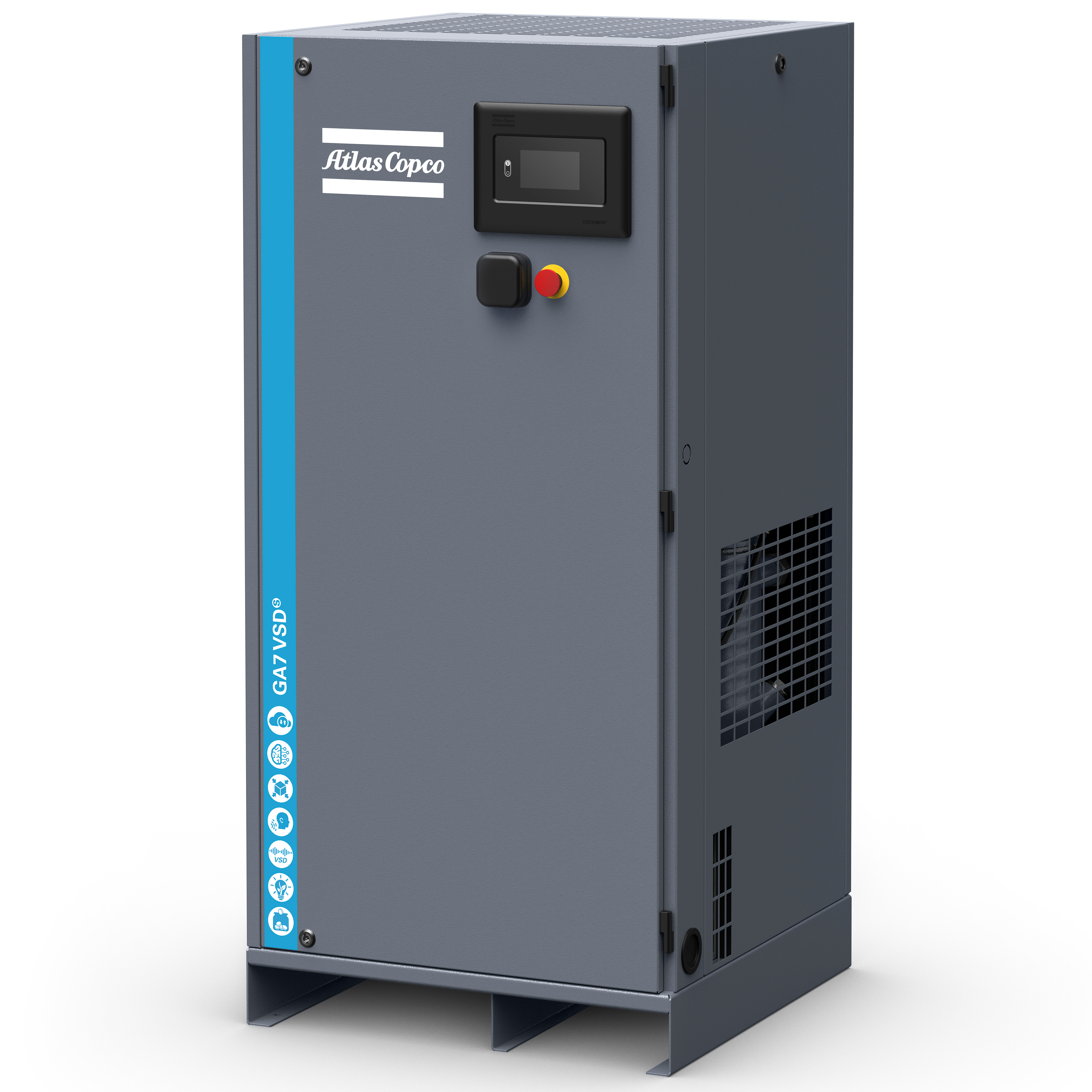 Atlas Copco GA5-18VSDS Variable Speed Rotary Screw Air Compressor Series