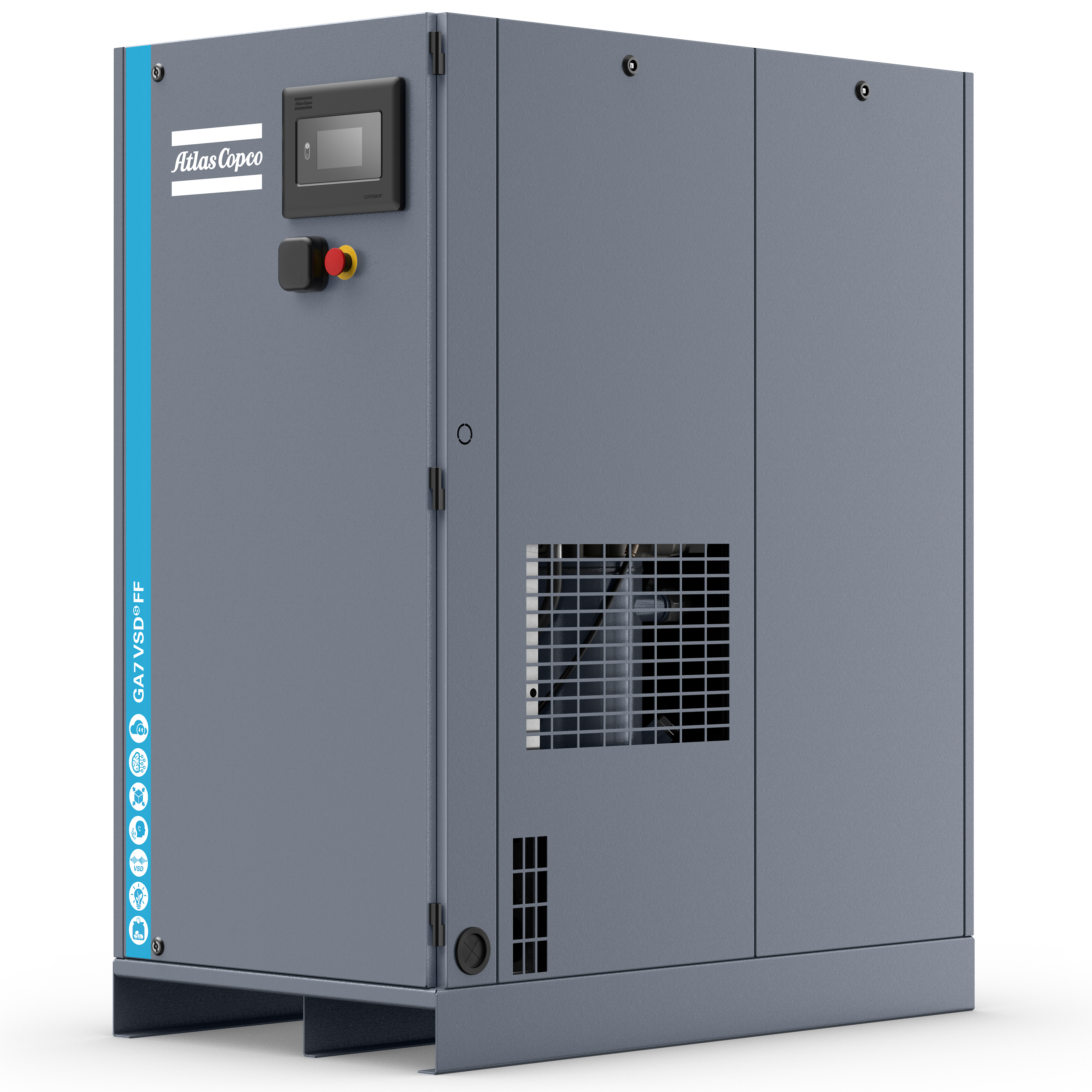 Atlas Copco GA5-18VSDS Variable Speed Rotary Screw Air Compressor Series