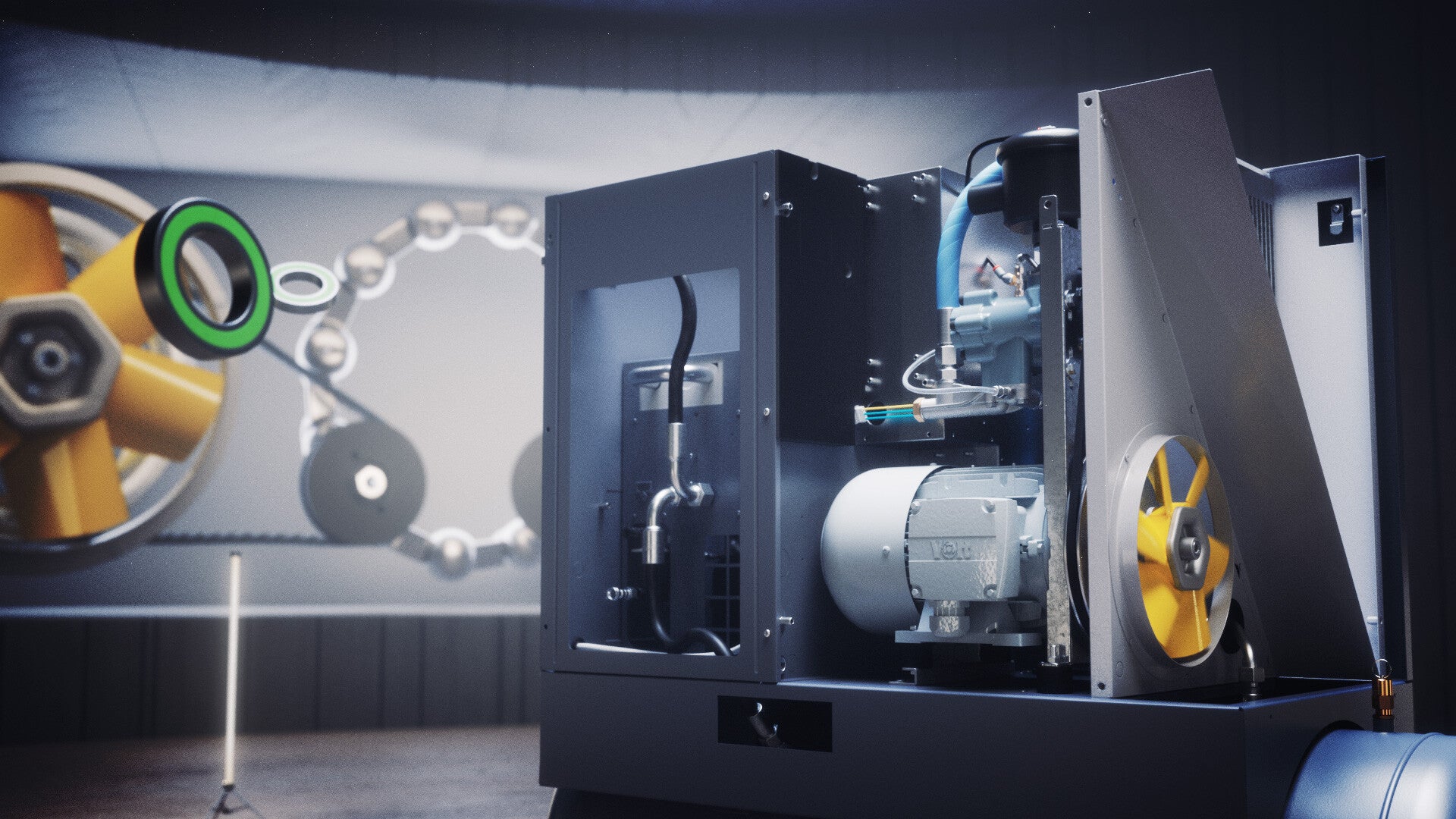 Atlas Copco G2 - G7 Rotary Screw Air Compressor Series