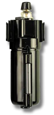 Arrow Pneumatics industrial mid-flow lubricator with metal bowl